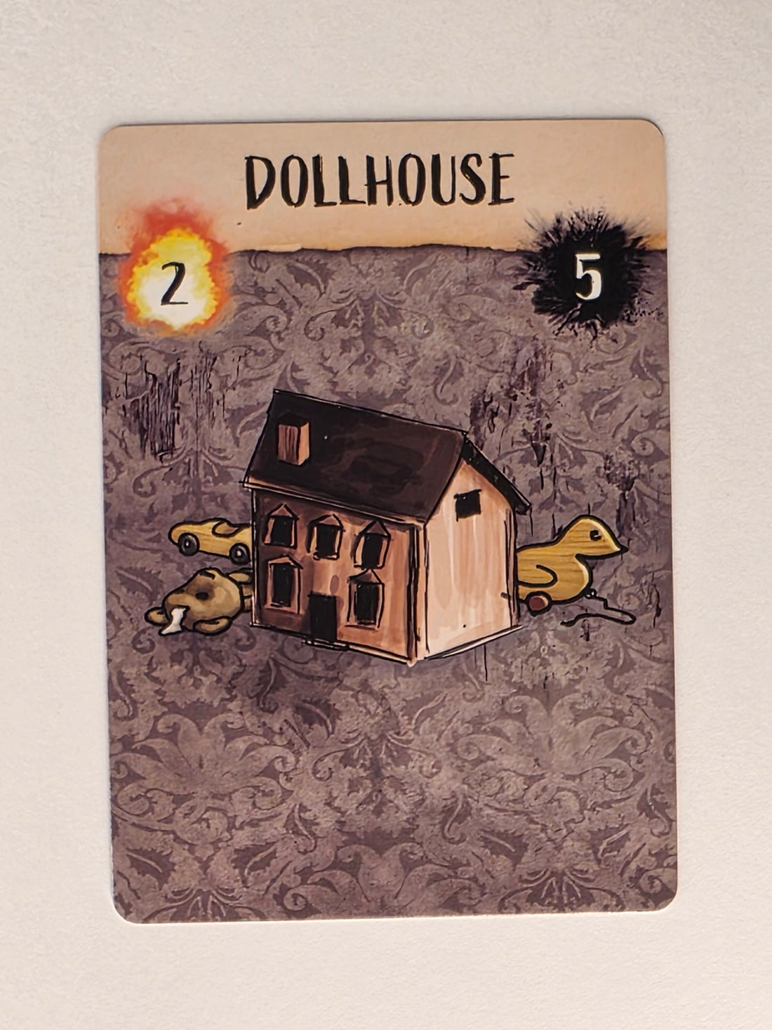The Coldest Night – Kindling Cards Single Replacement Dollhouse