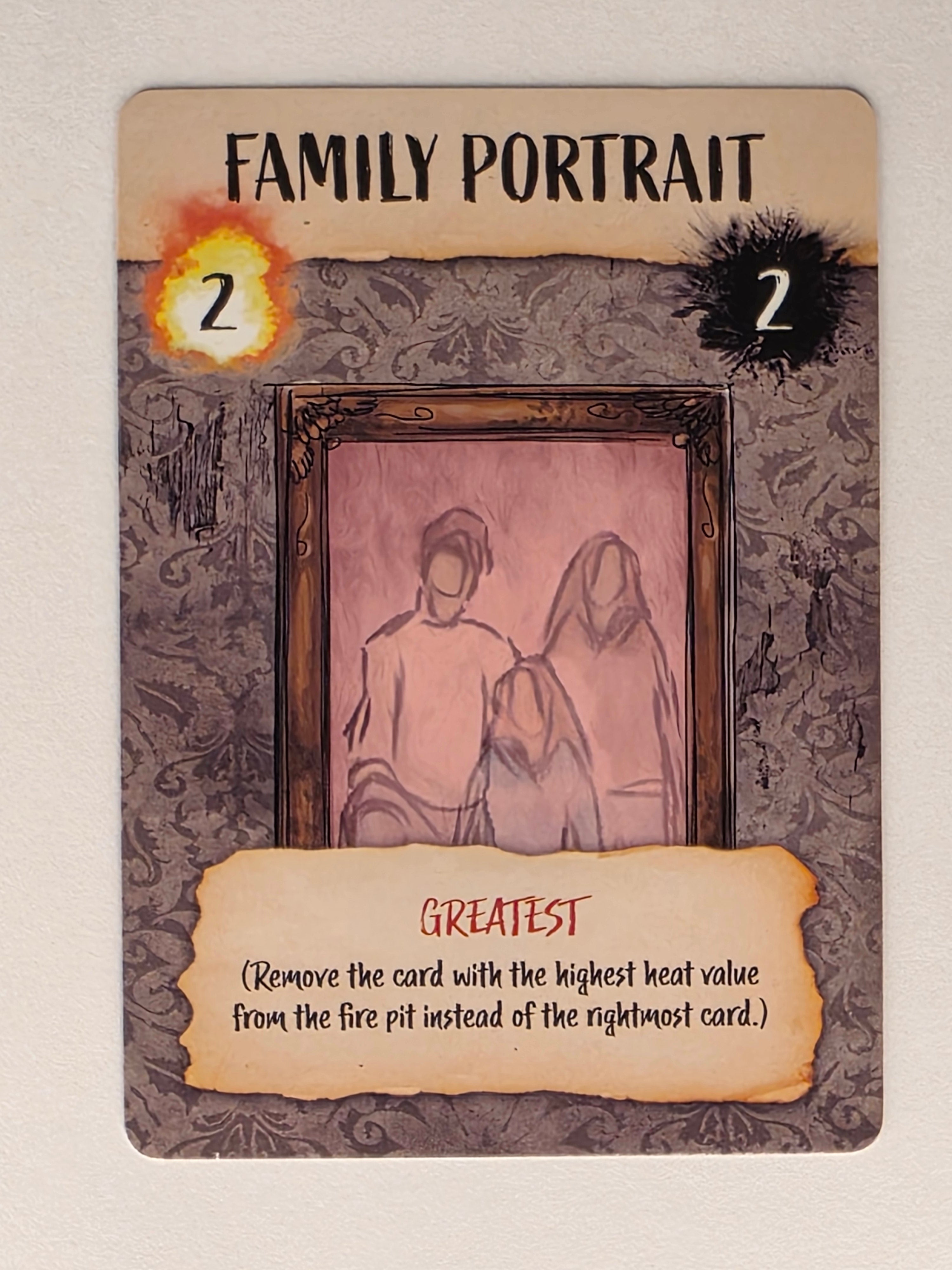 The Coldest Night – Kindling Cards Single Replacement Family Portrait