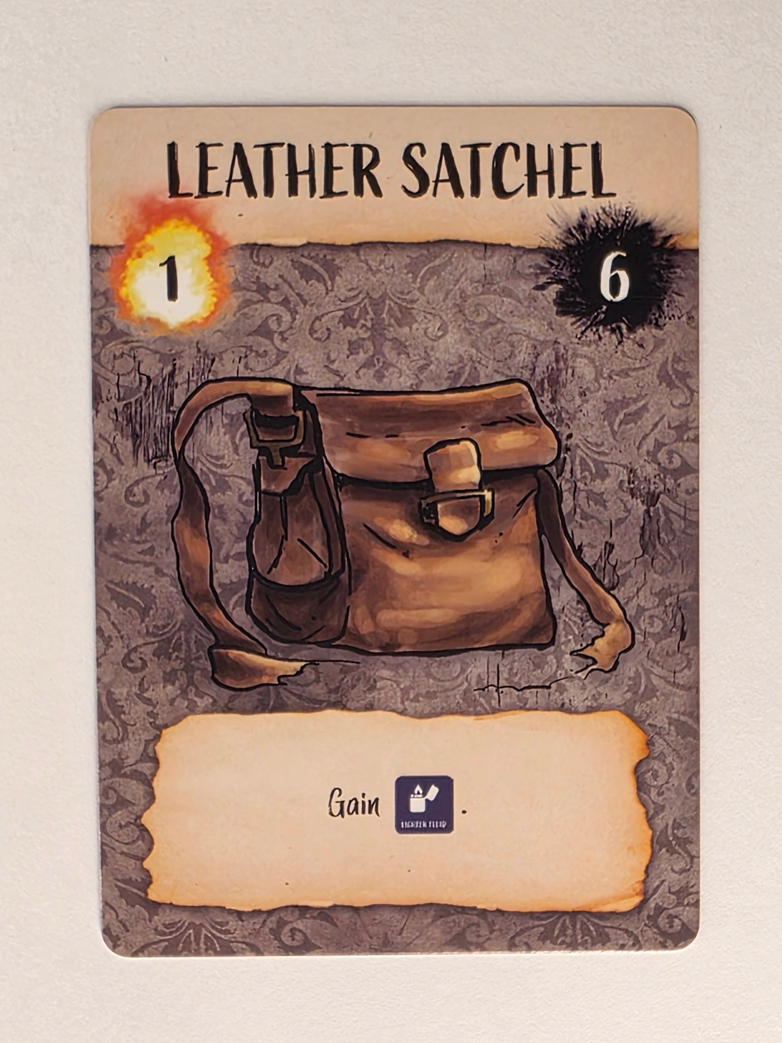 The Coldest Night – Kindling Cards Single Replacement Leather Satchel