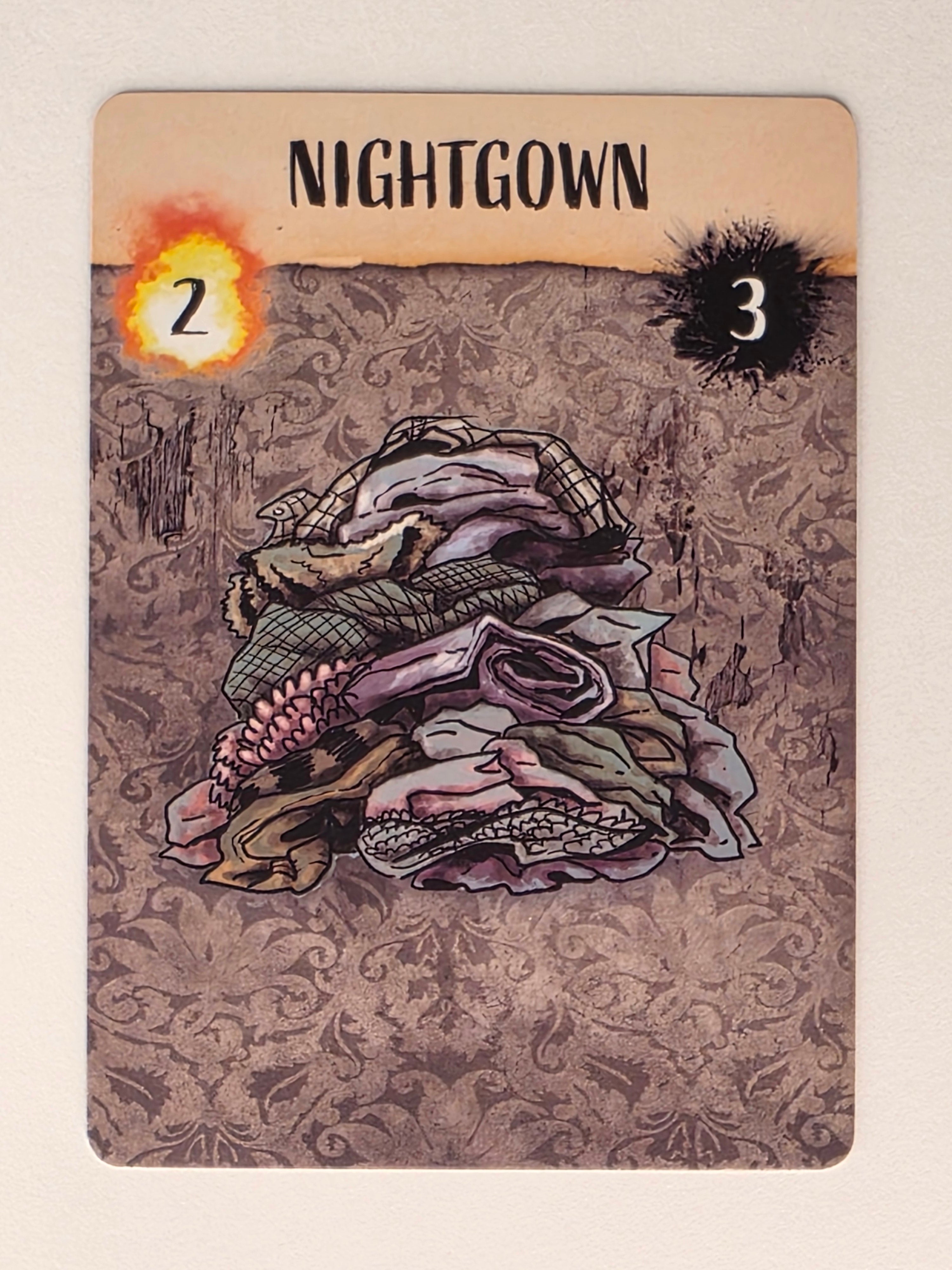 The Coldest Night – Kindling Cards Single Replacement Nightgown