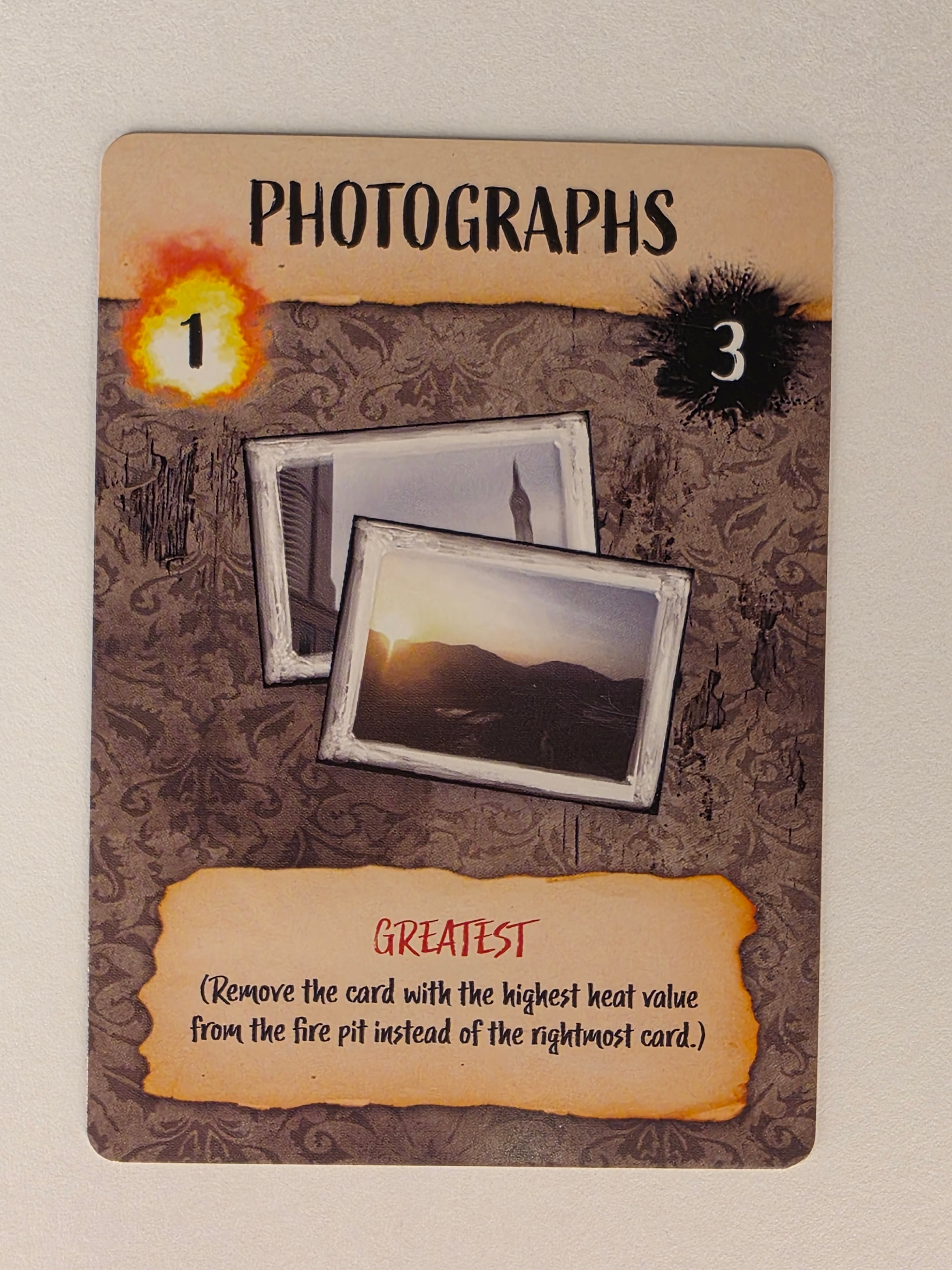 The Coldest Night – Kindling Cards Single Replacement Photographs