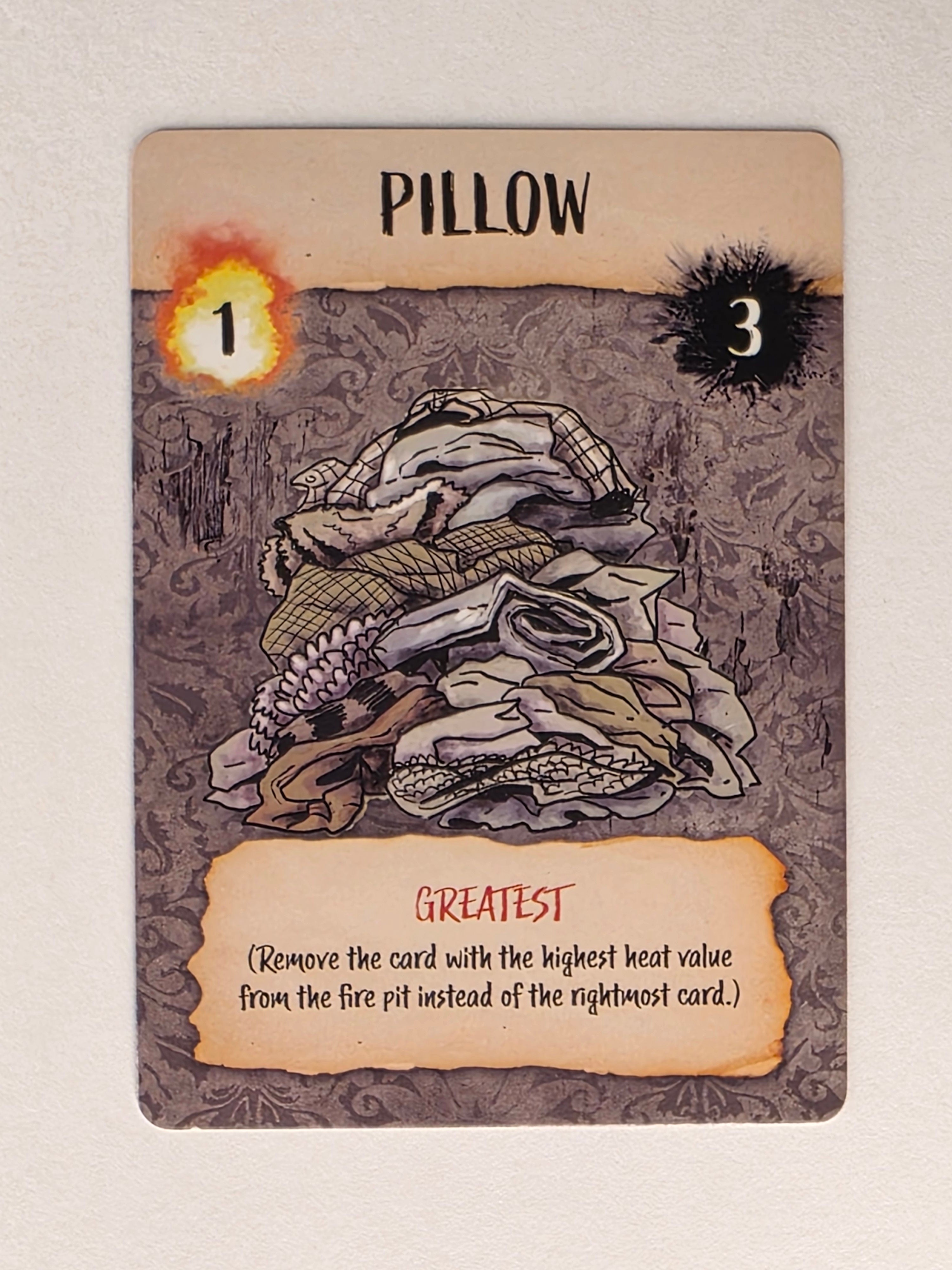 The Coldest Night – Kindling Cards Single Replacement Pillow