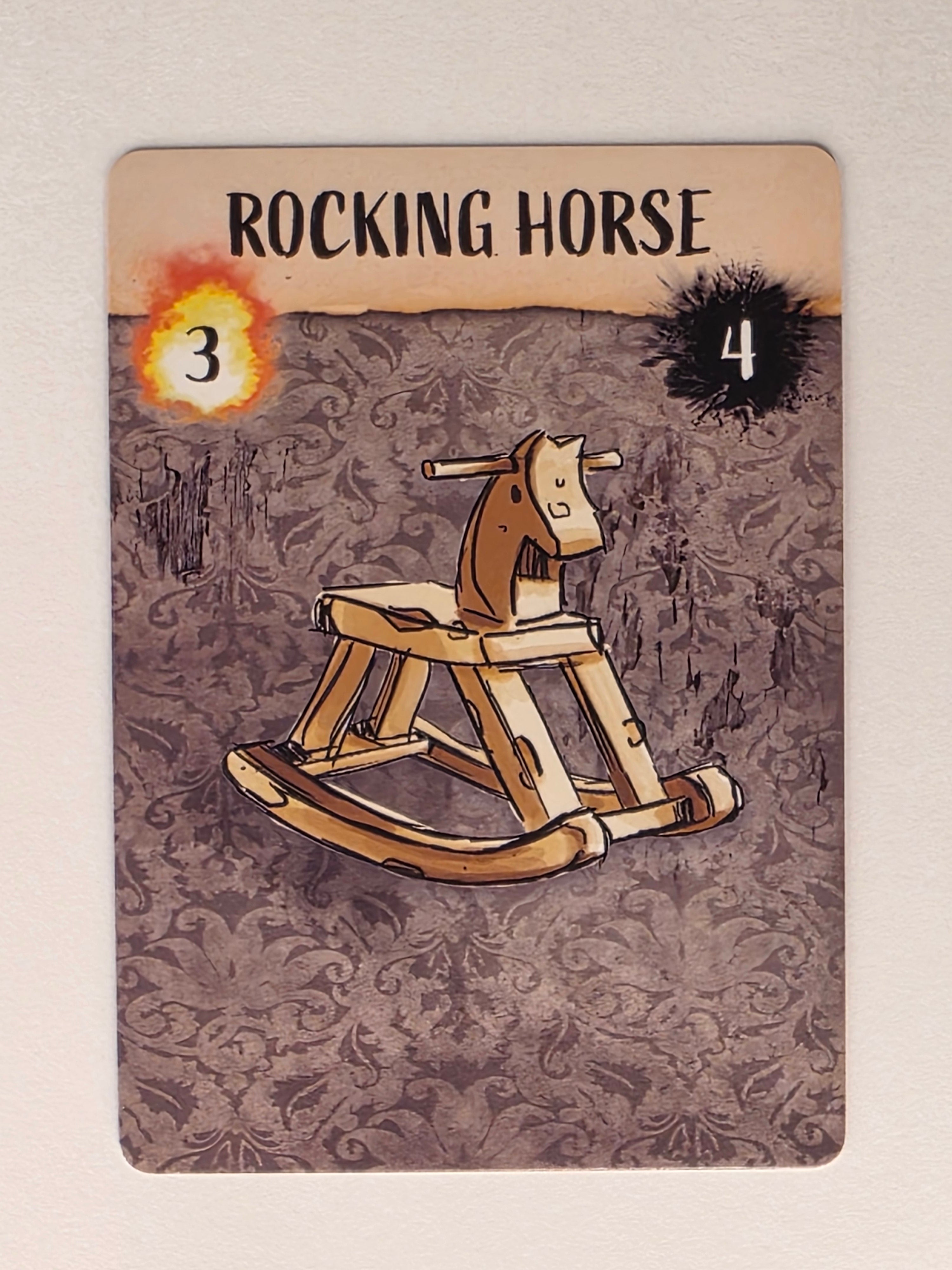 The Coldest Night – Kindling Cards Single Replacement Rocking Horse
