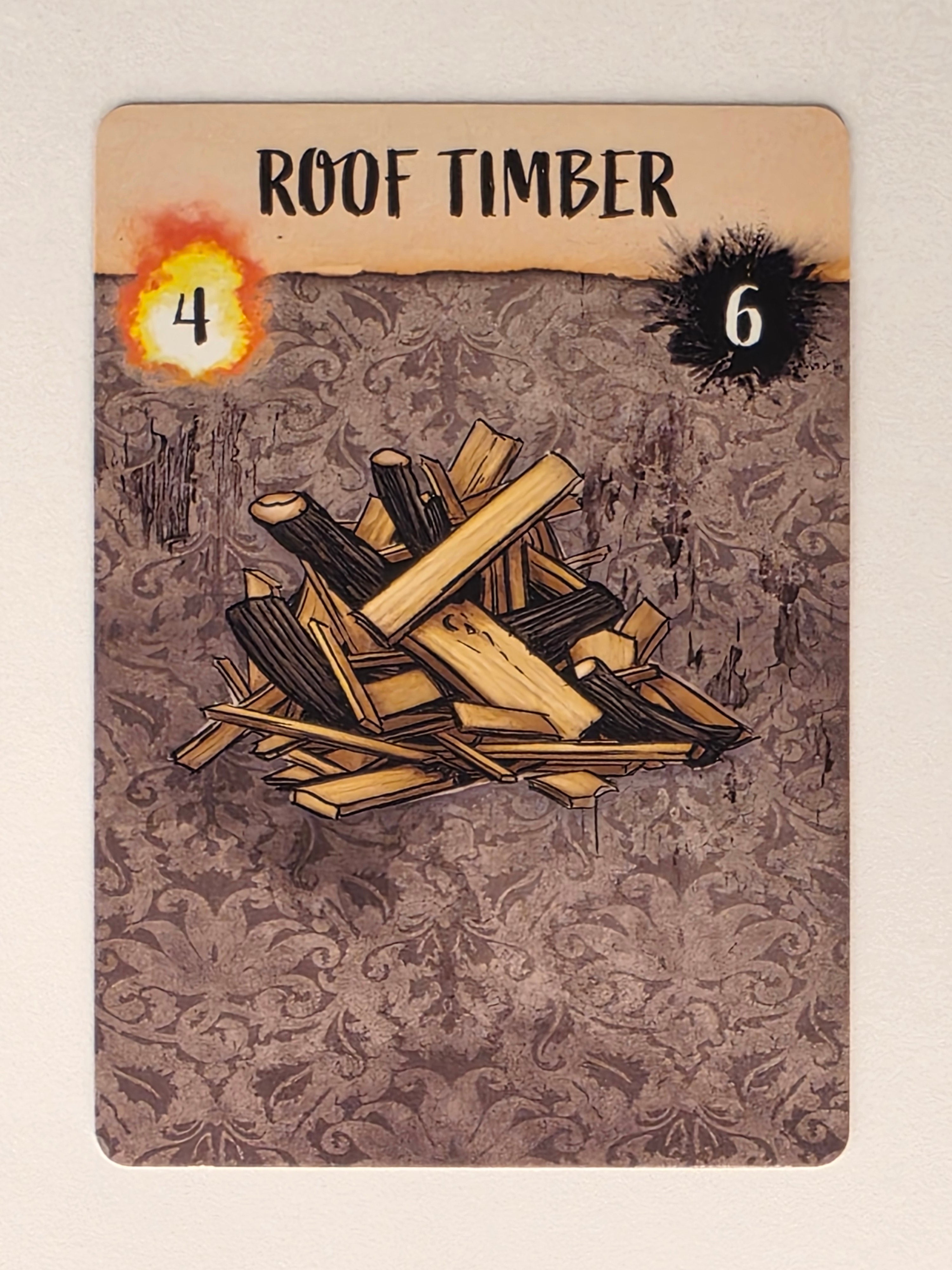 The Coldest Night – Kindling Cards Single Replacement Roof Timber