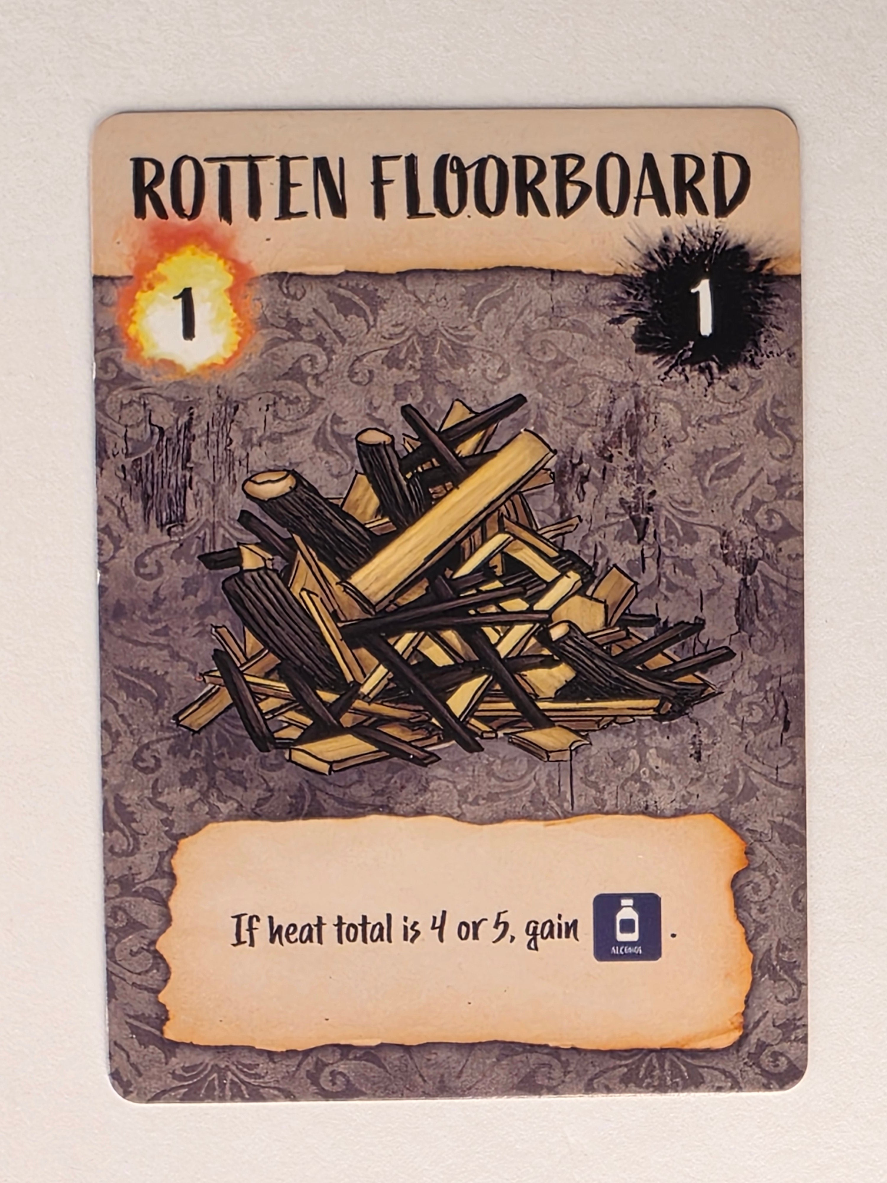 The Coldest Night – Kindling Cards Single Replacement Rotten Floorboard
