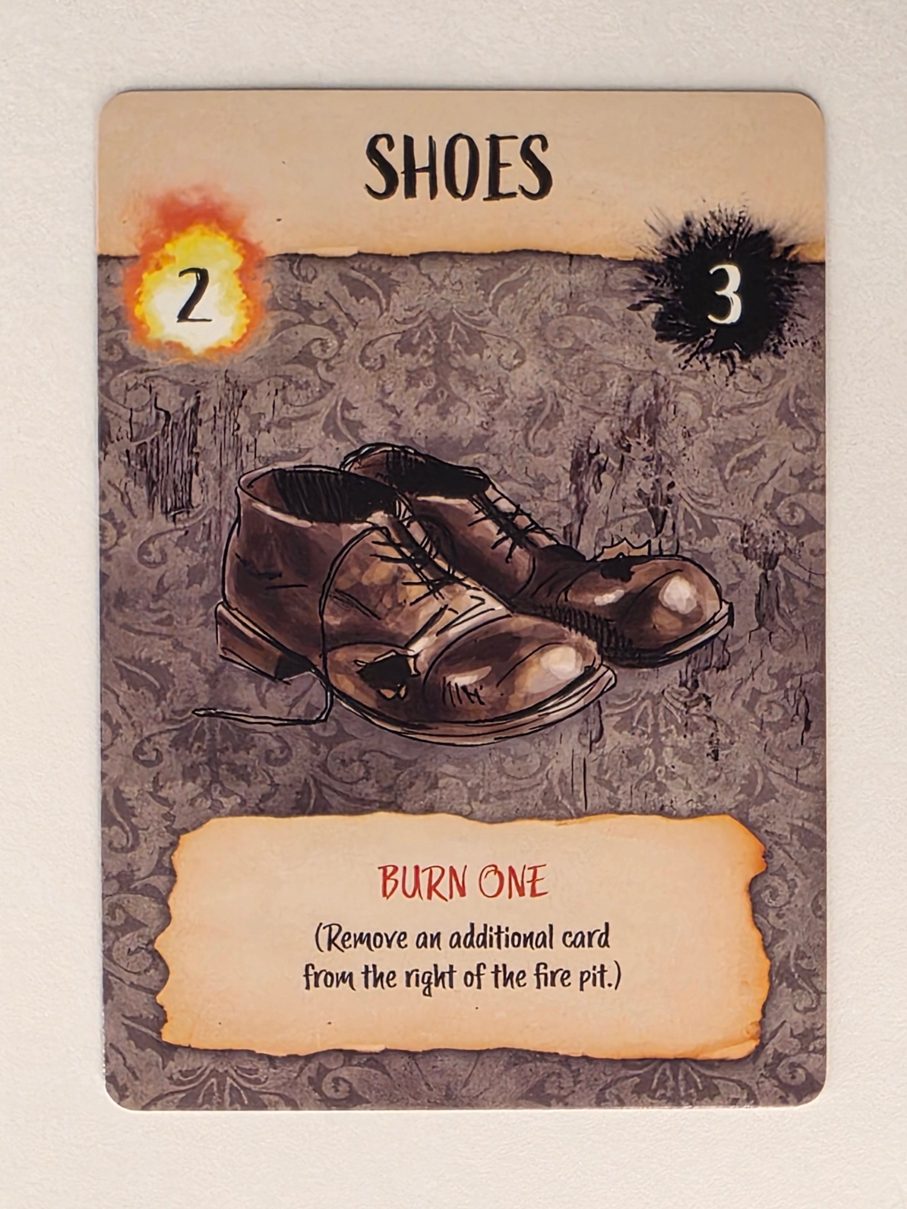 The Coldest Night – Kindling Cards Single Replacement Shoes