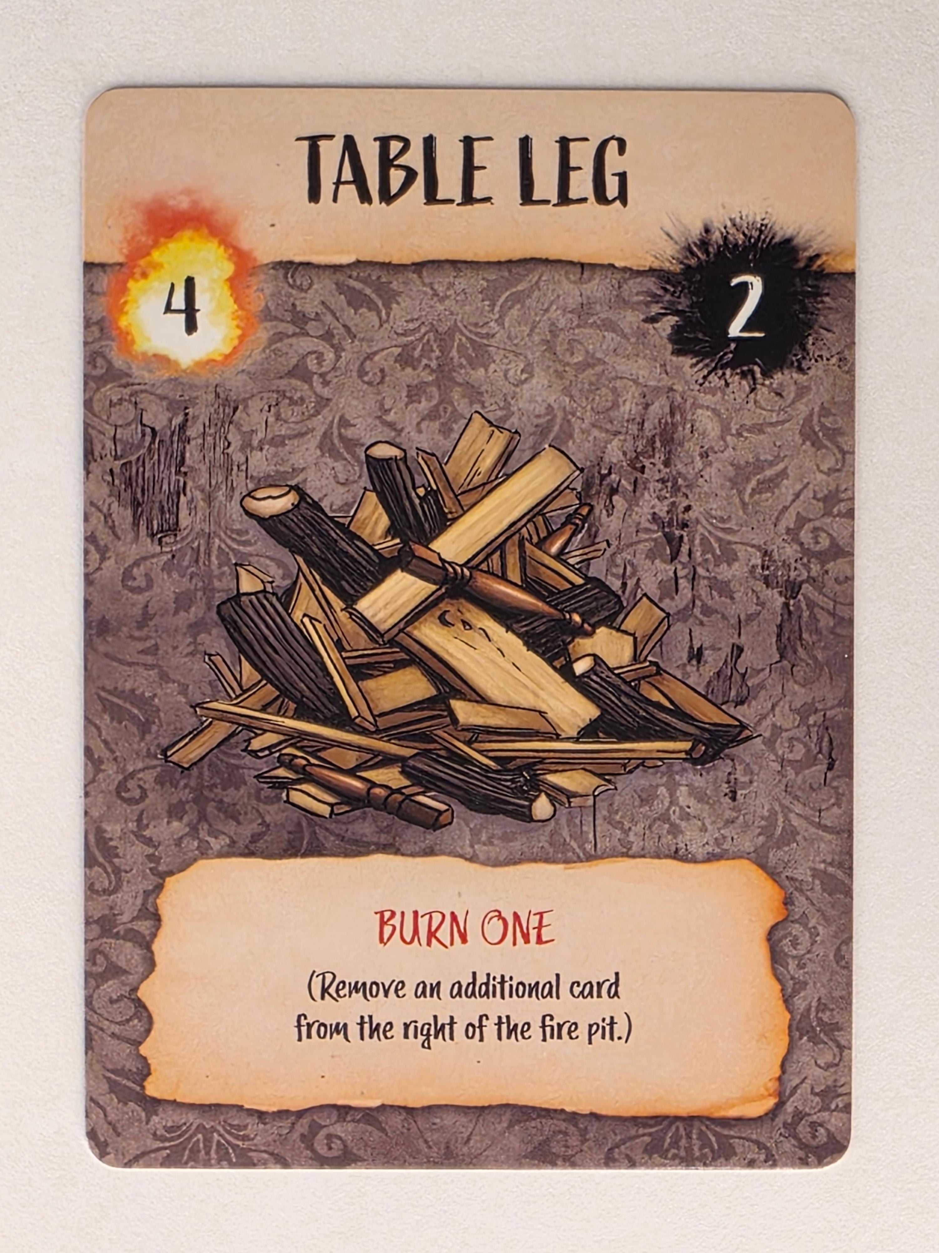 The Coldest Night – Kindling Cards Single Replacement Table Leg