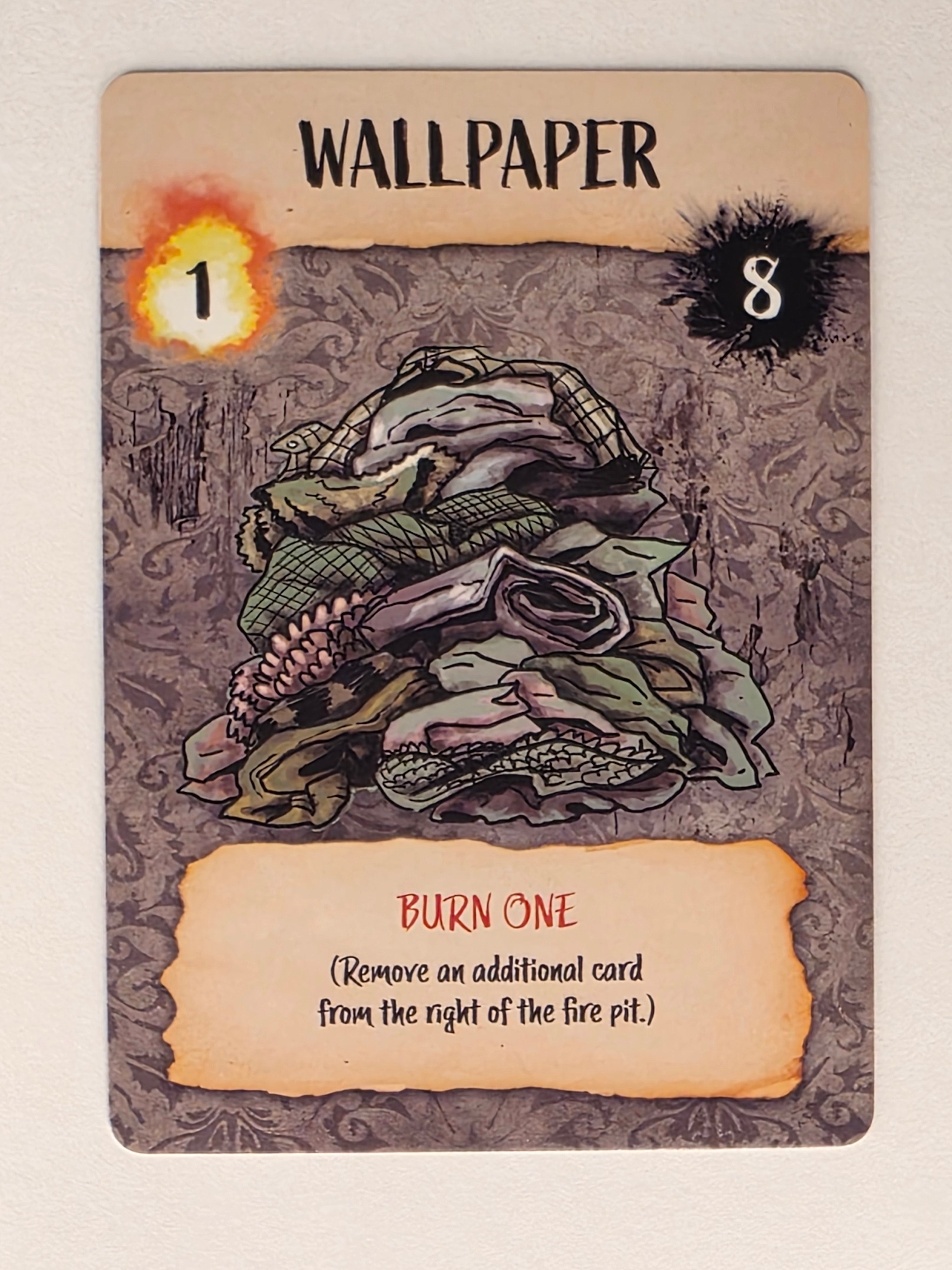 The Coldest Night – Kindling Cards Single Replacement Wallpaper