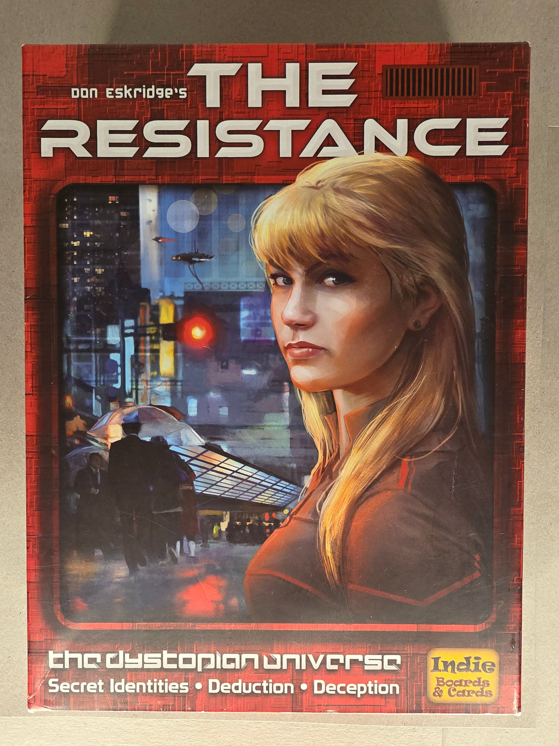 The Resistance Game Box – Empty Storage Box Only