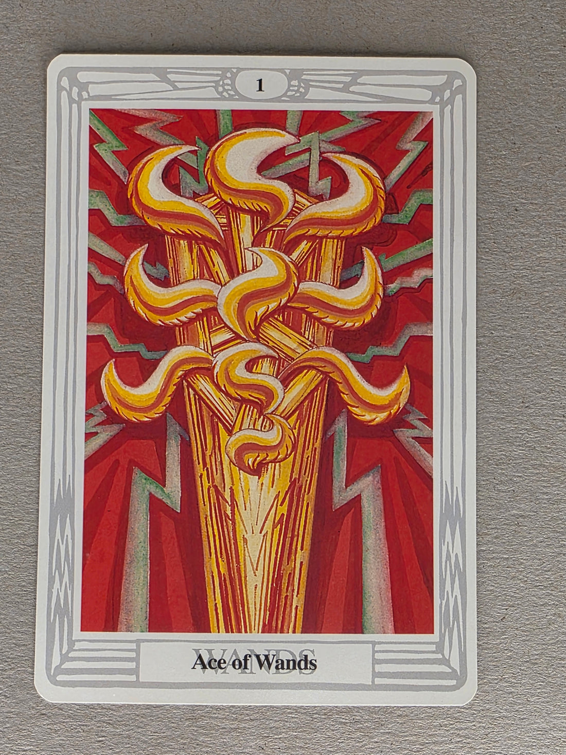 Thoth Tarot Ace of Wands Single Card Replacement