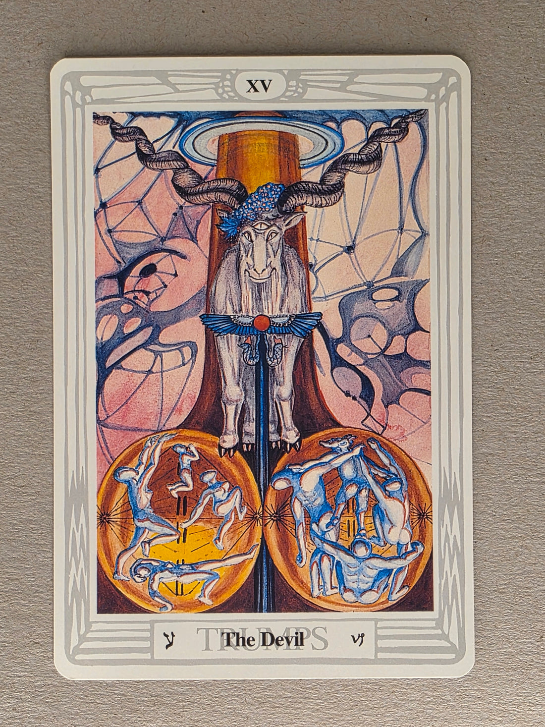 Thoth Tarot Devil Single Card Replacement