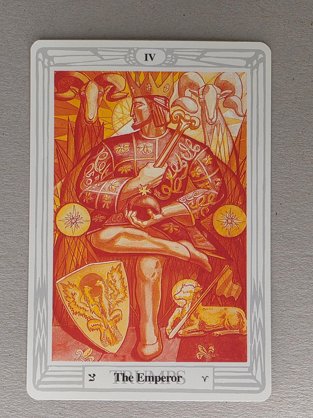 Thoth Tarot Emperor Single Card Replacement