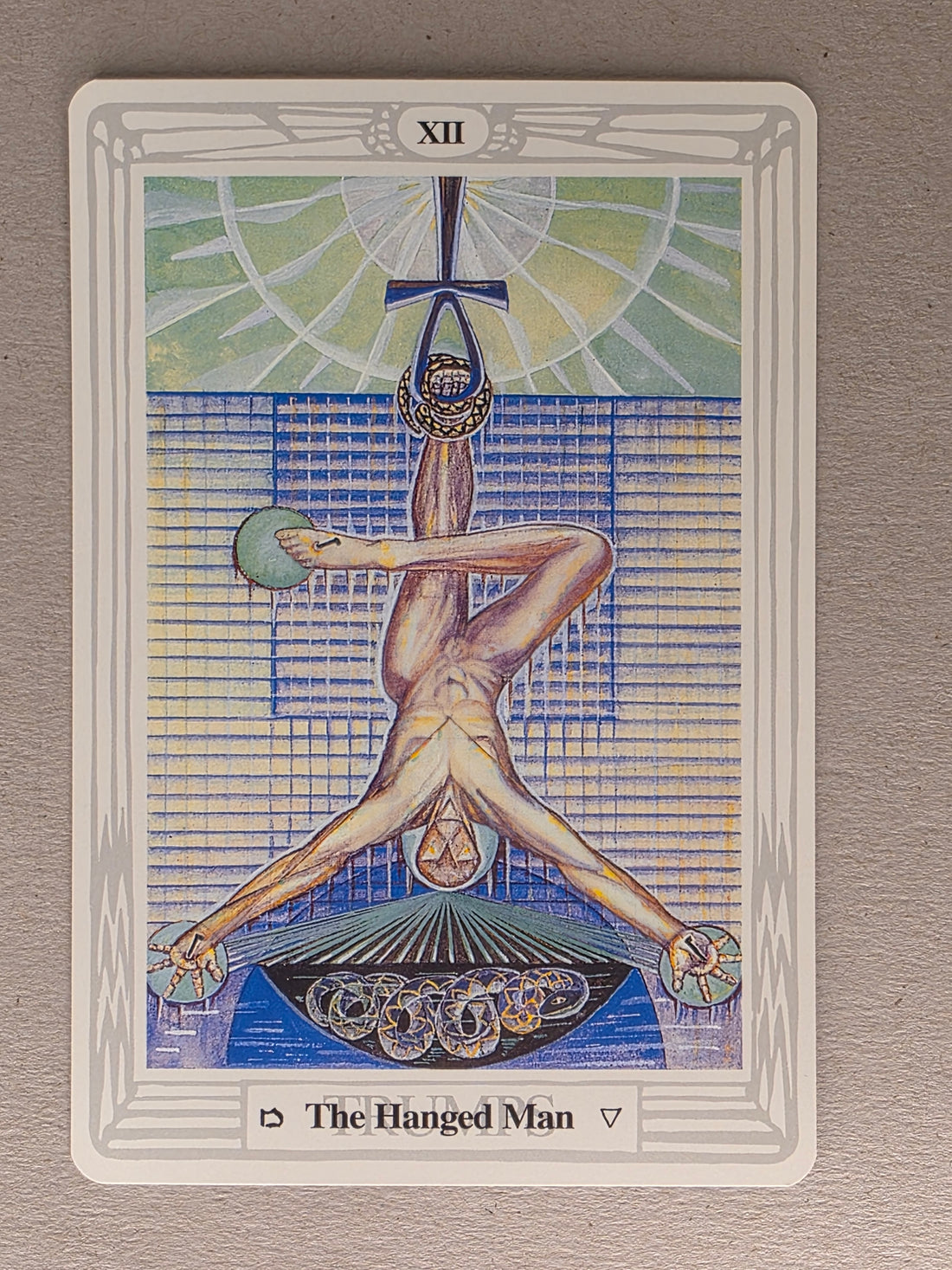 Thoth Tarot Hanged Man Single Card Replacement