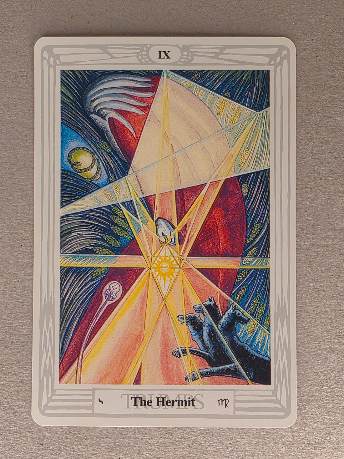 Thoth Tarot Hermit Single Card Replacement