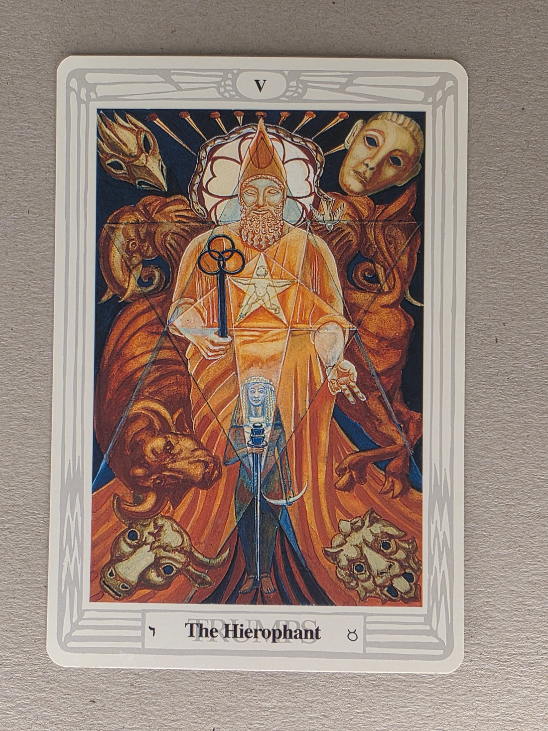 Thoth Tarot Hierophant Single Card Replacement