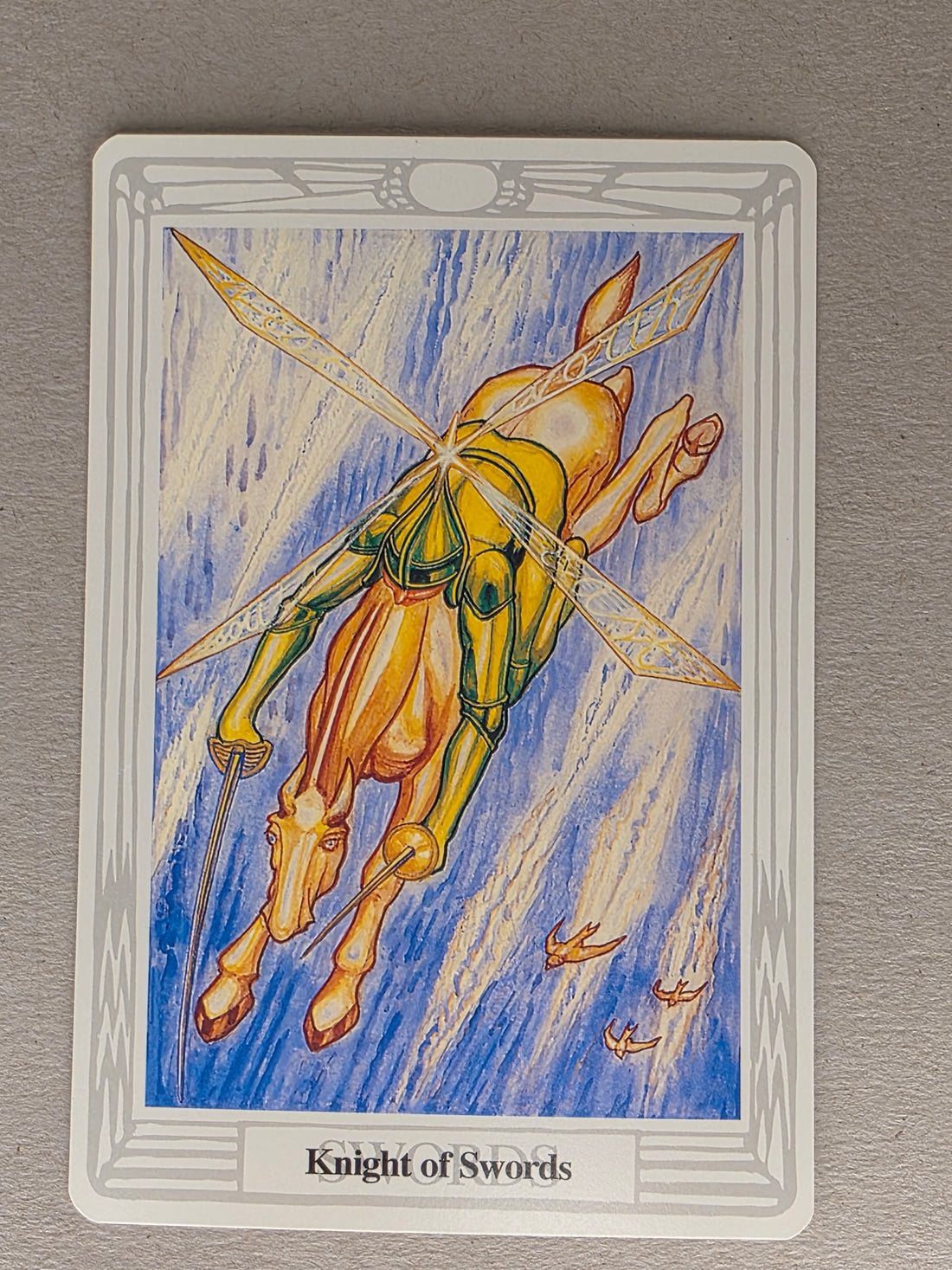 Thoth Tarot Knight of Swords Single Card Replacement