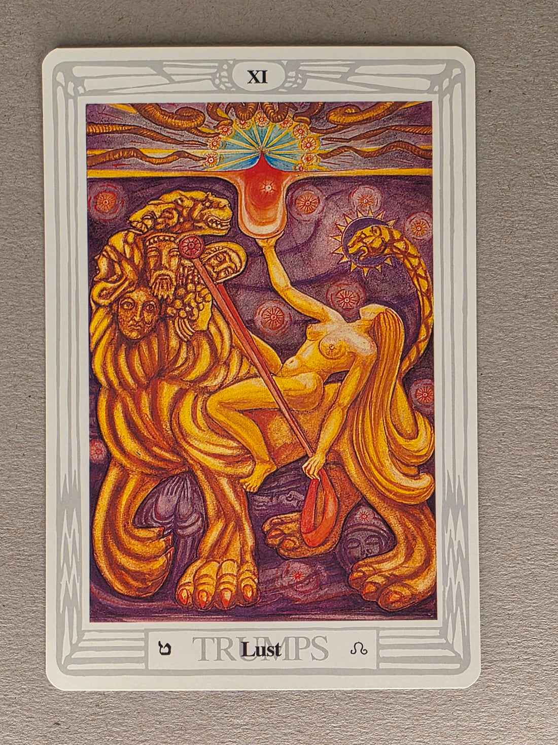 Thoth Tarot Lust Single Card Replacement