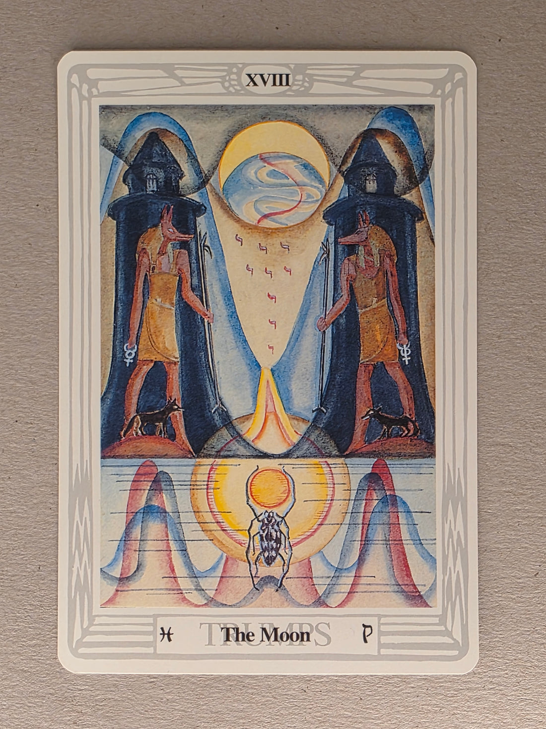 Thoth Tarot Moon Single Card Replacement