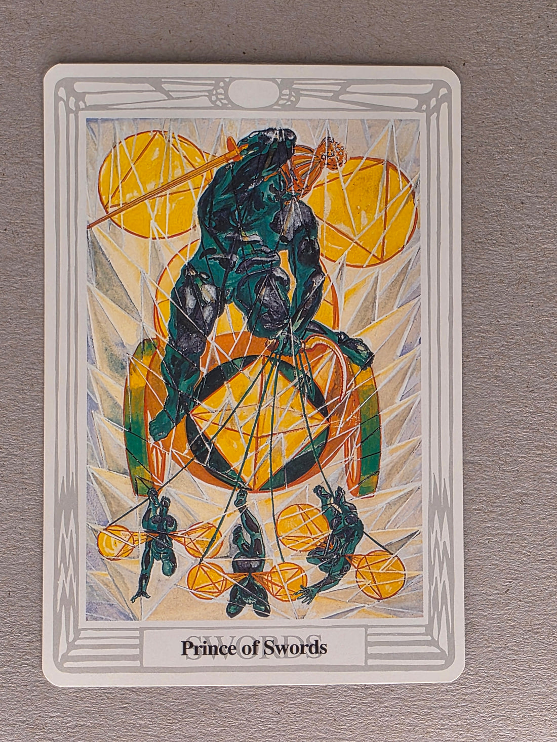 Thoth Tarot Prince of Swords Single Card Replacement