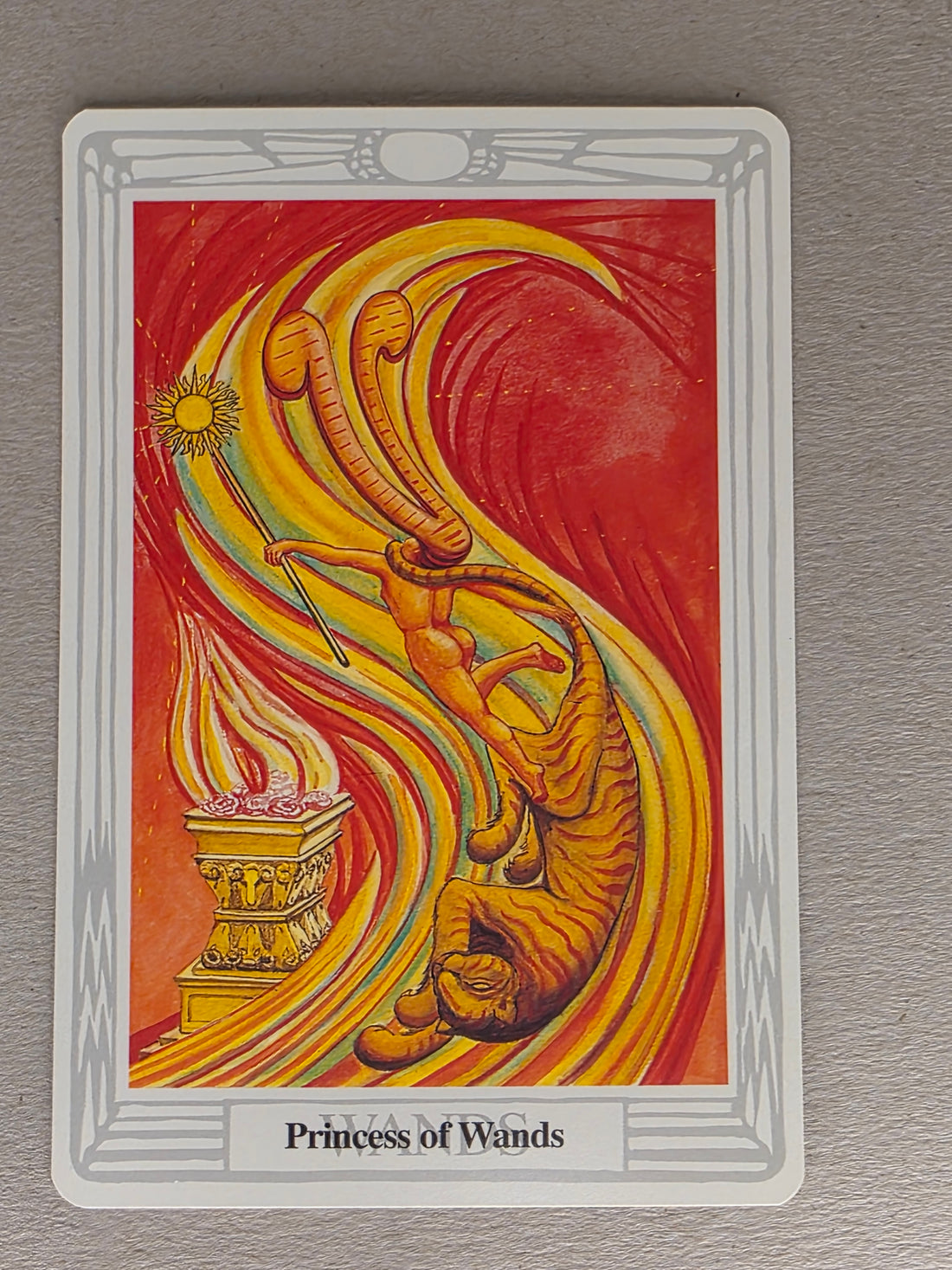 Thoth Tarot Princess of Wands Single Card Replacement