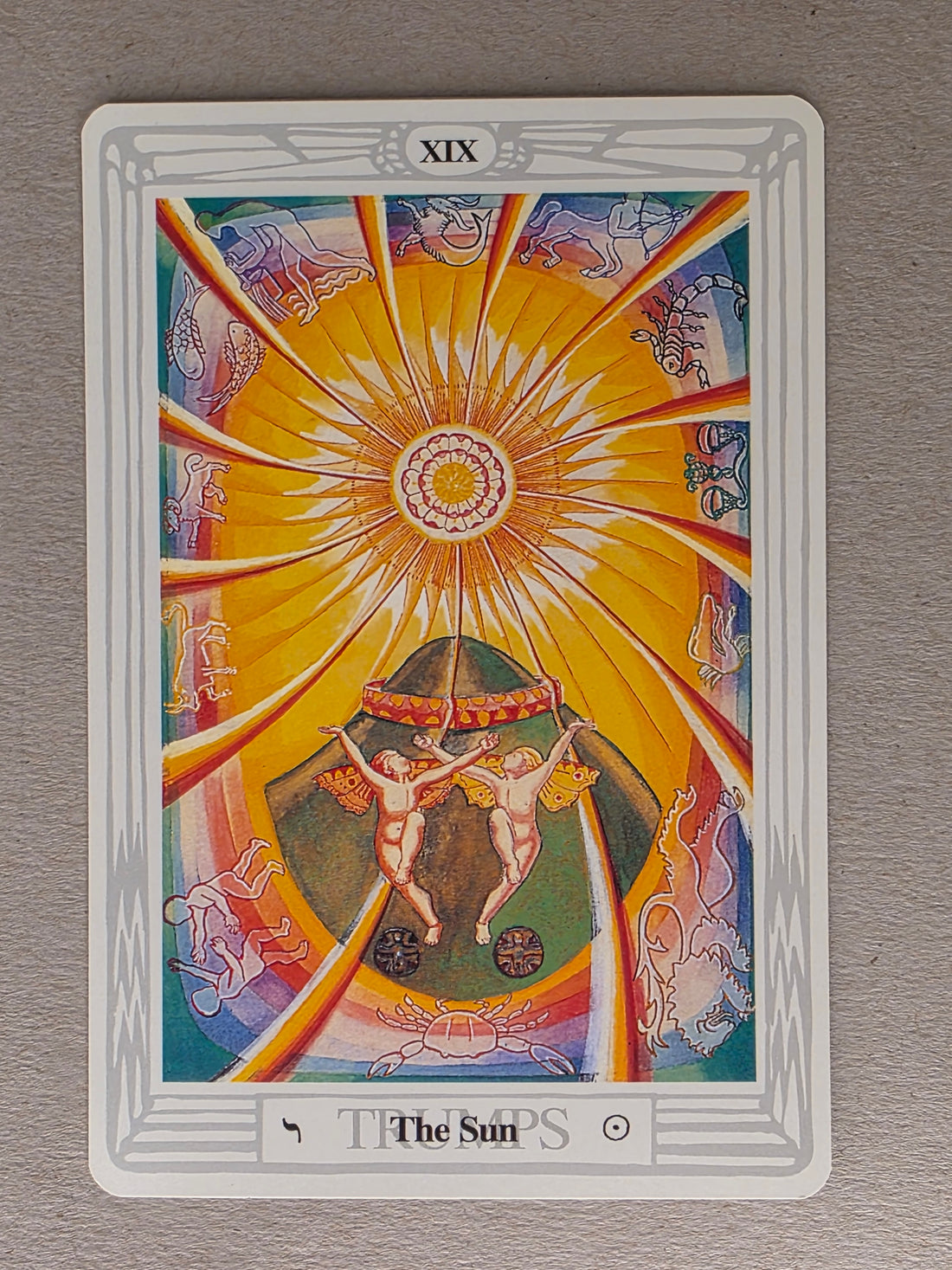 Thoth Tarot Sun Single Card Replacement