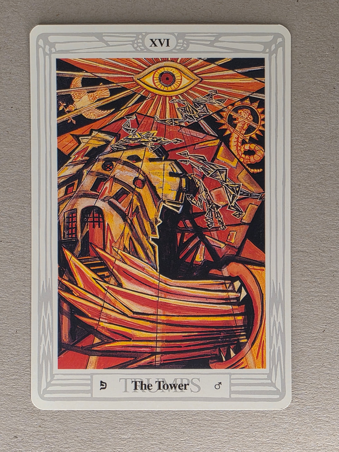 Thoth Tarot Tower Single Card Replacement