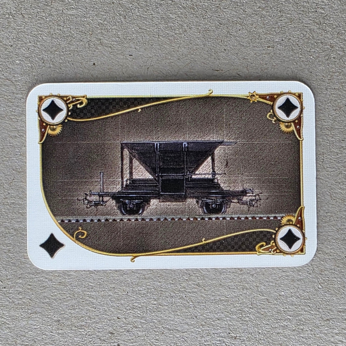 Ticket to Ride Replacement Black Train Car Card