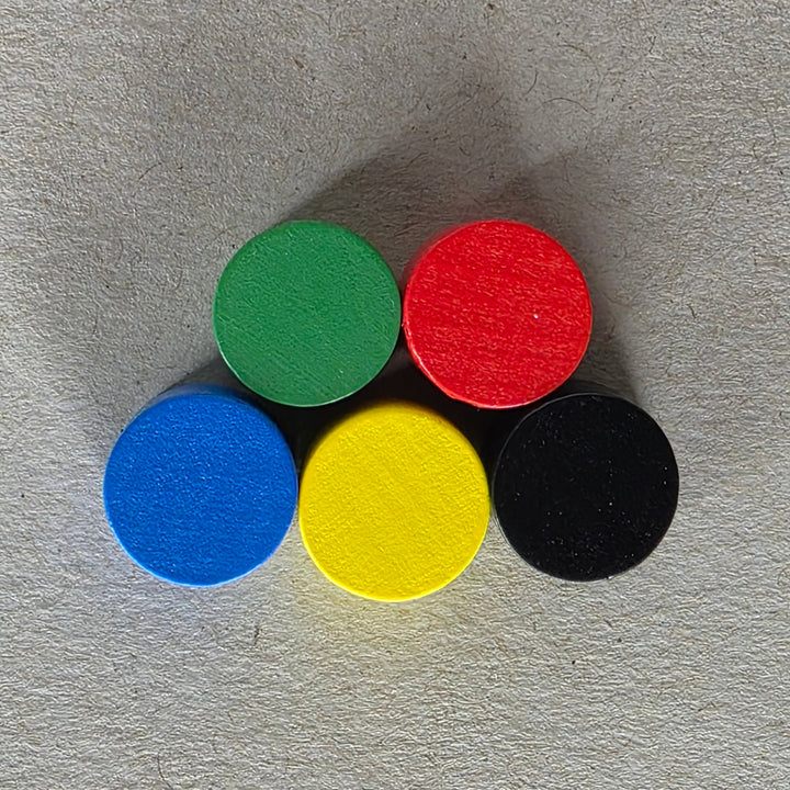 Ticket to Ride Replacement Player Tokens