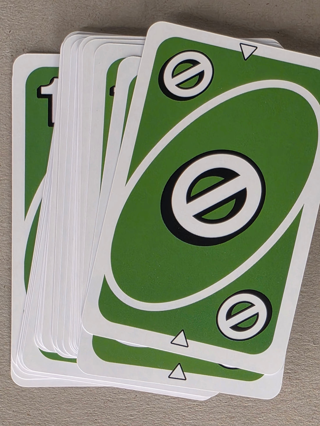 Uno Green Replacement Cards