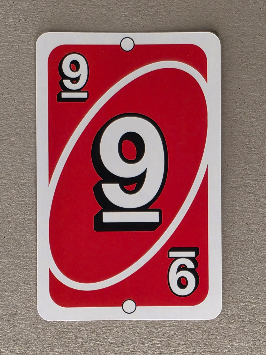 Uno Replacement Single Card - Red 9