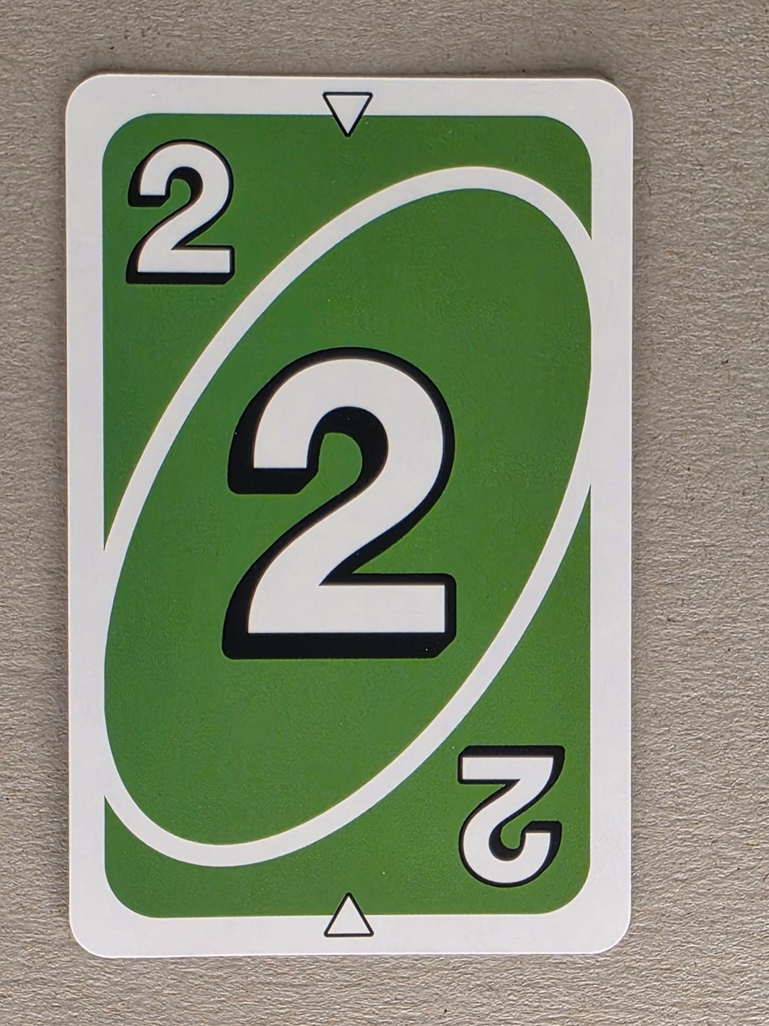 Uno Replacement Single Card Green 2