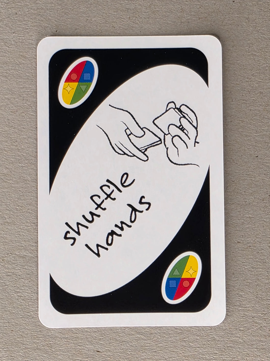 Uno Wild Card Blank Example Single Replacement