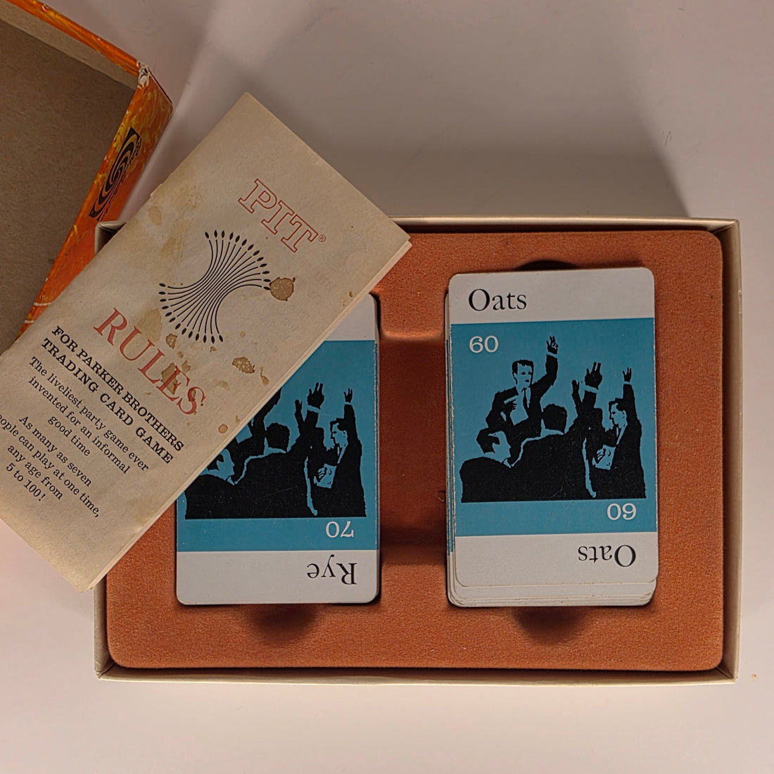 Vintage 1964 Pit – Parker Brothers (Complete Set)