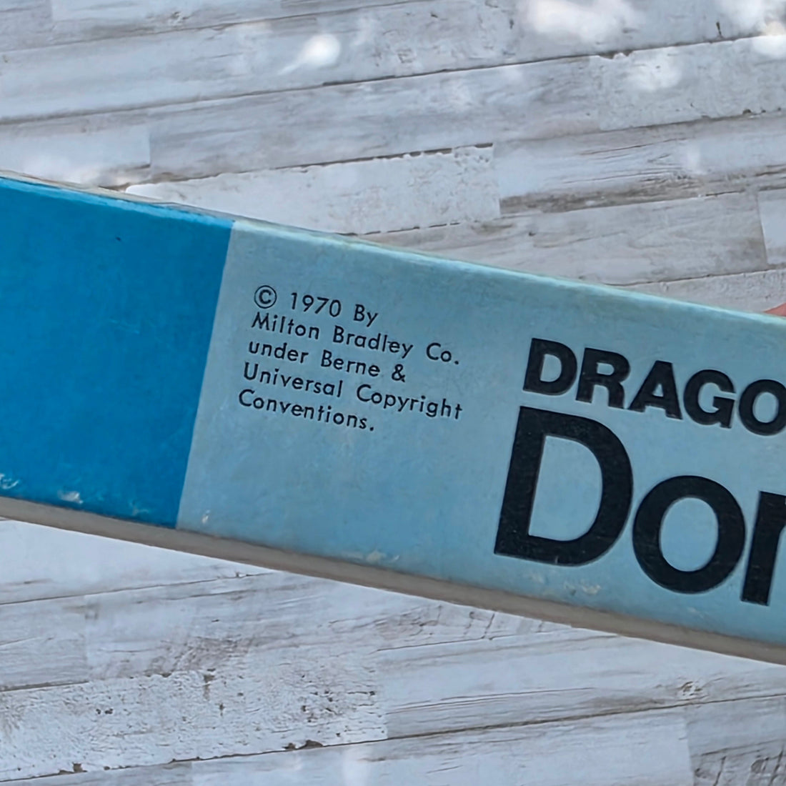 Vintage 1970 Dragon Dominoes – Milton Bradley 