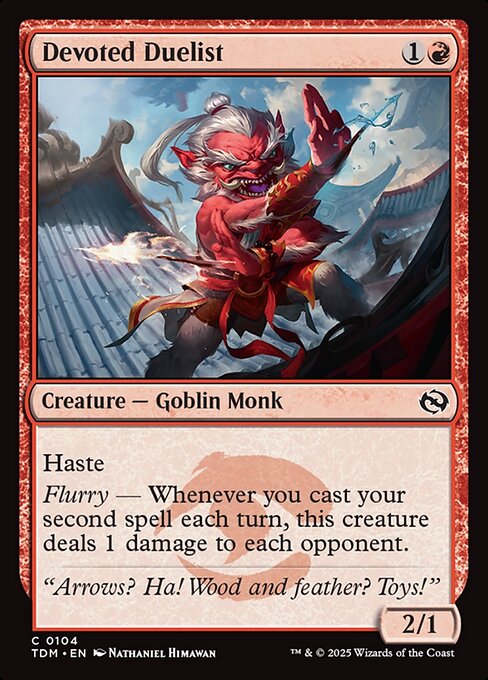 Devoted Duelist - MTG Tarkir: Dragonstorm (TDM)