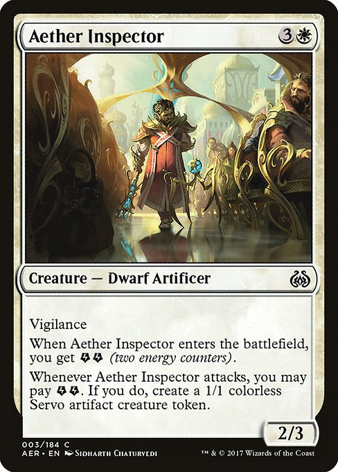 Aether Inspector - MTG Aether Revolt (AER)