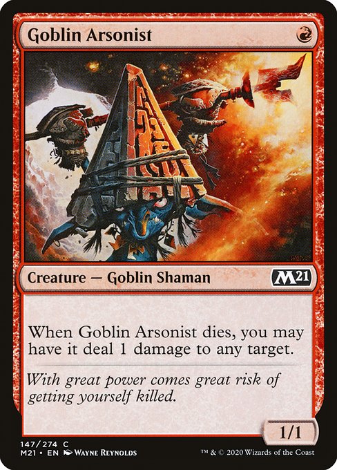Goblin Arsonist - MTG Core Set 2021 (M21)