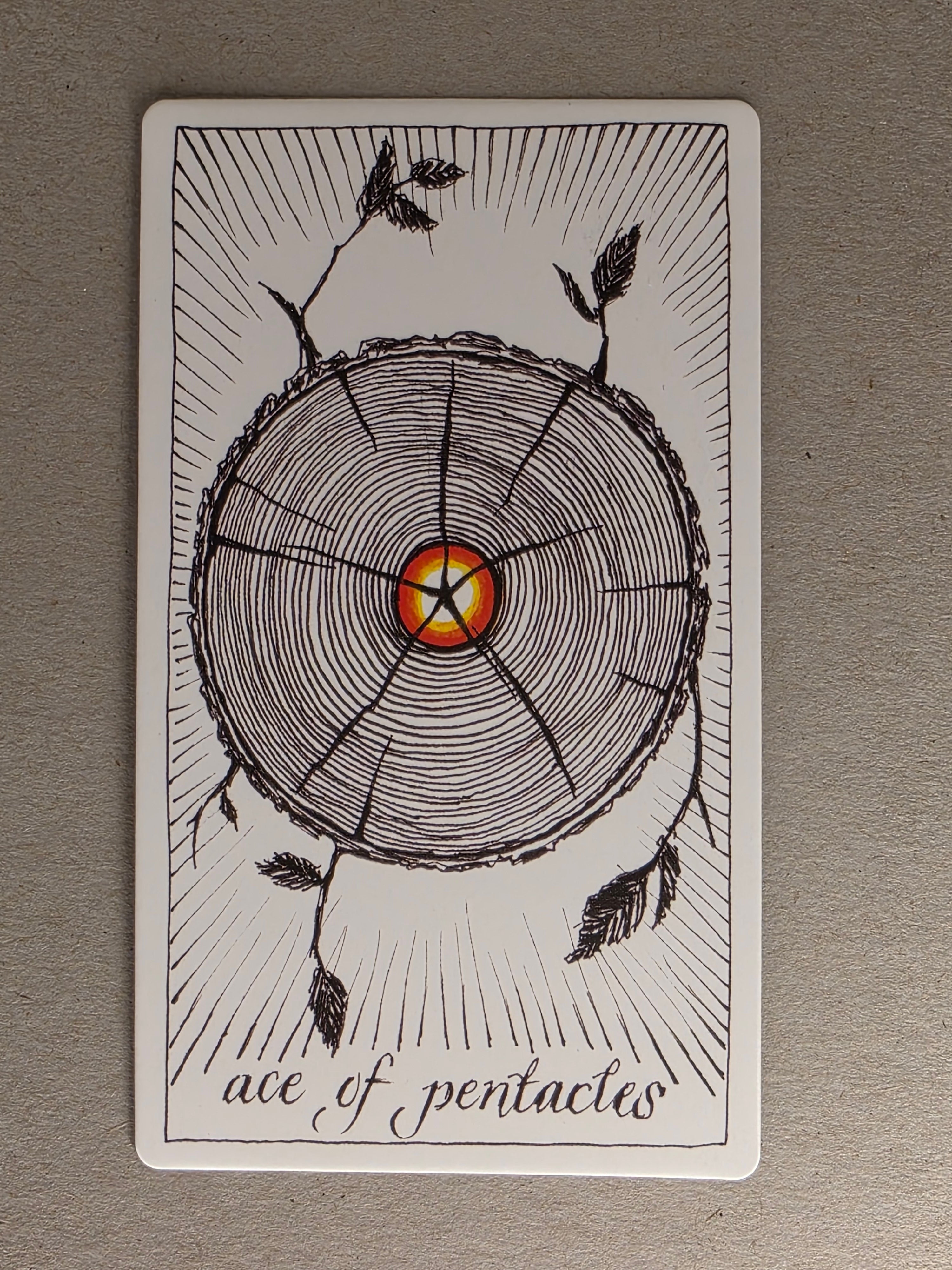 wild unknown ace of pentacles single card replacement