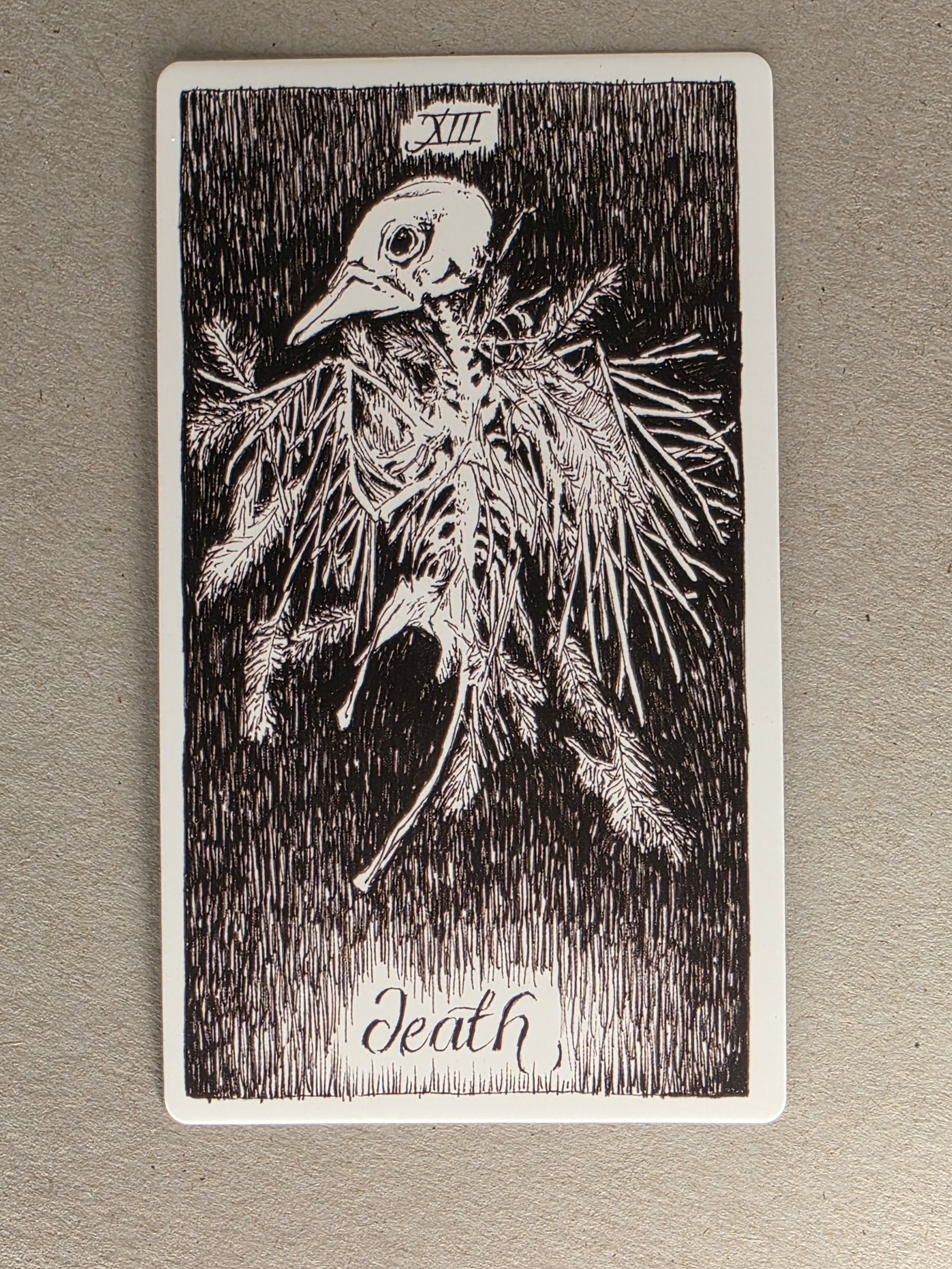 wild unknown death single card replacement