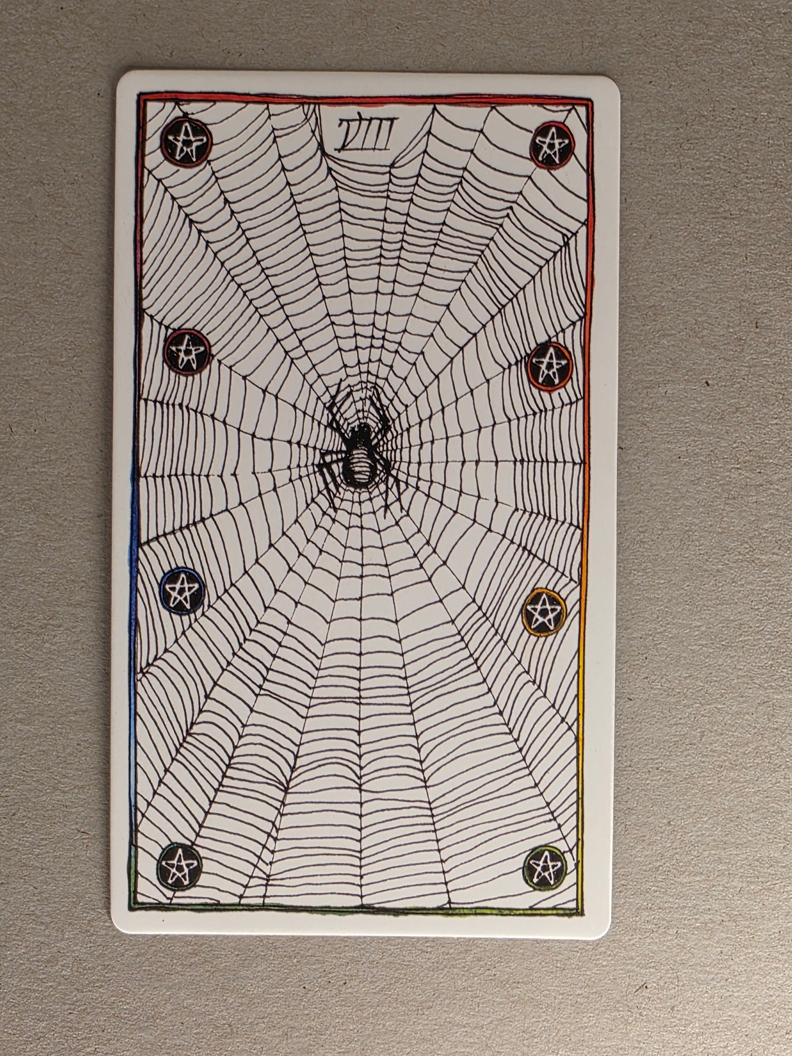 wild unknown eight of pentacles single card replacement