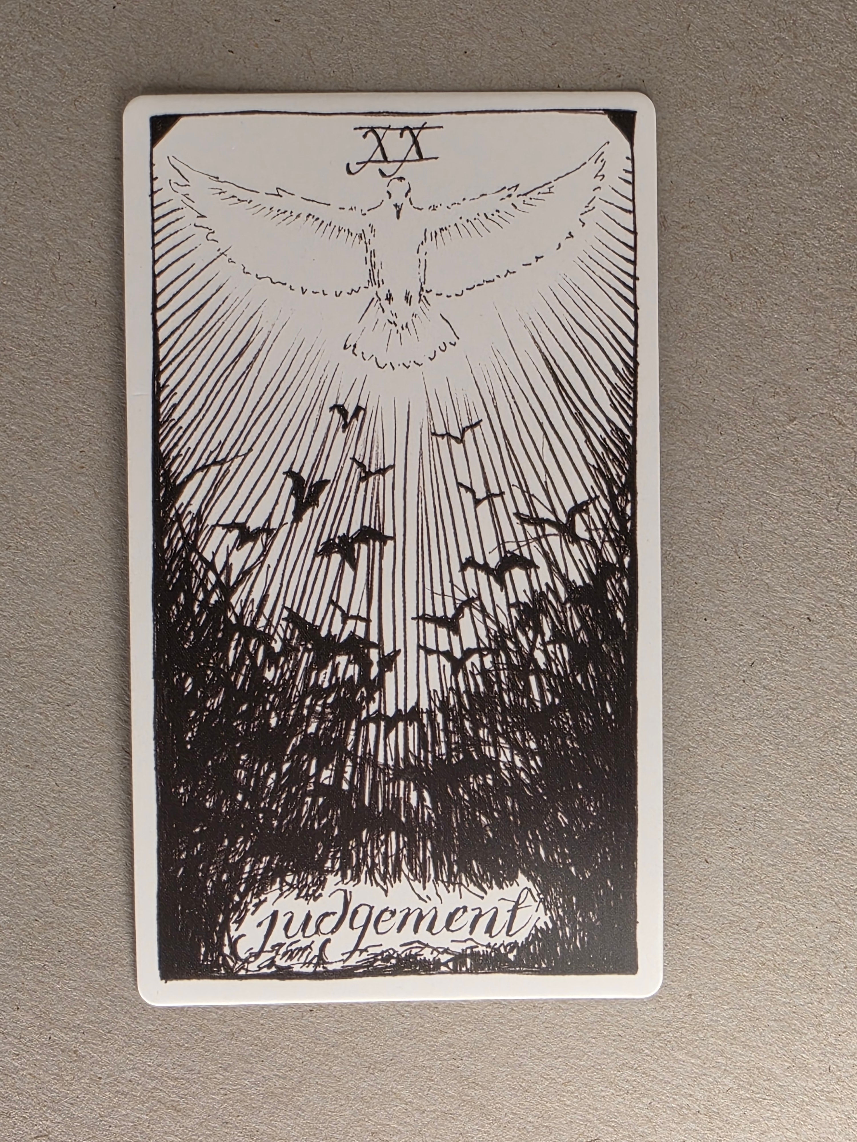 wild unknown judgement single card replacement