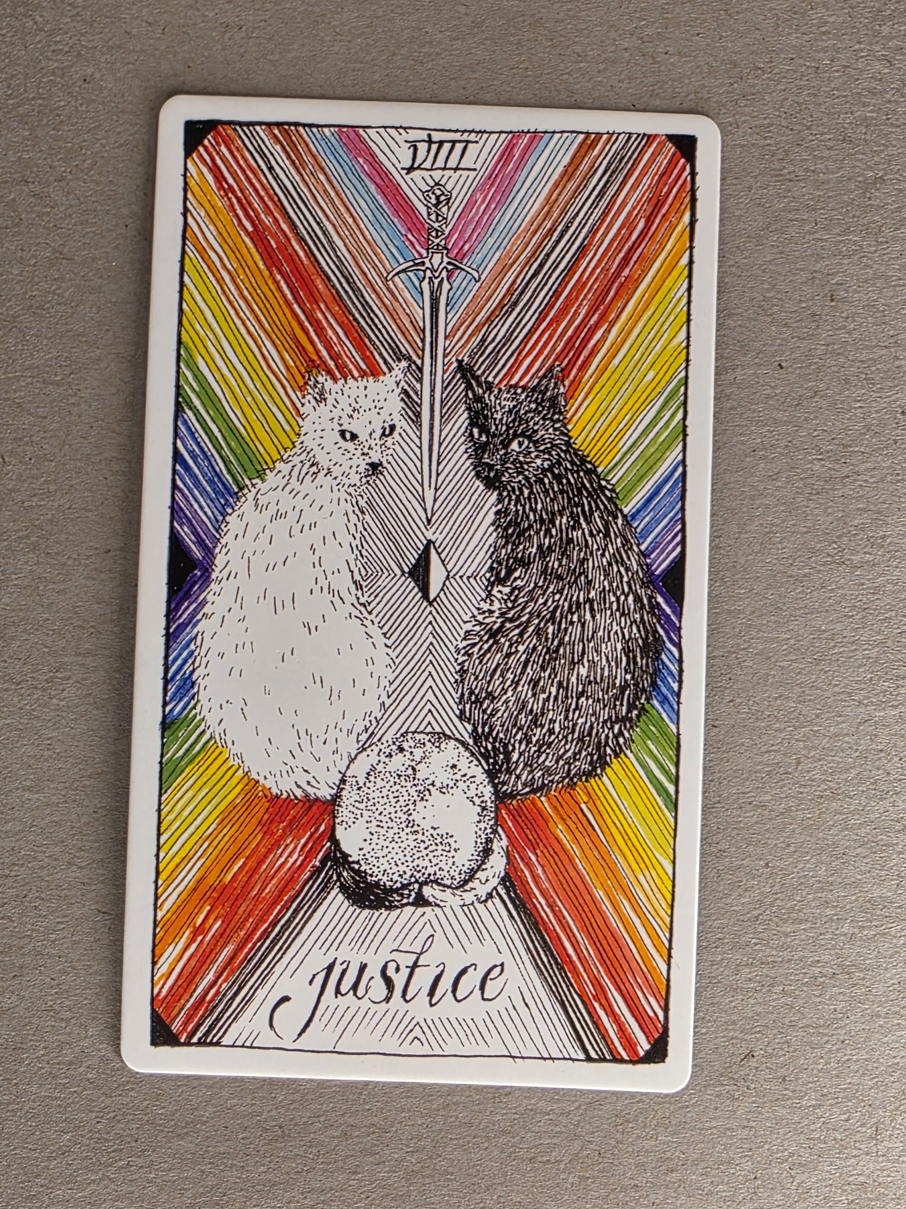 wild unknown justice single card replacement