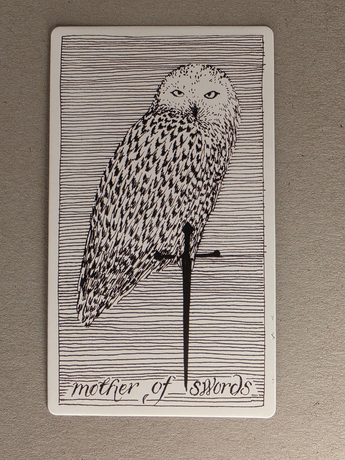 wild unknown mother of swords single card replacement