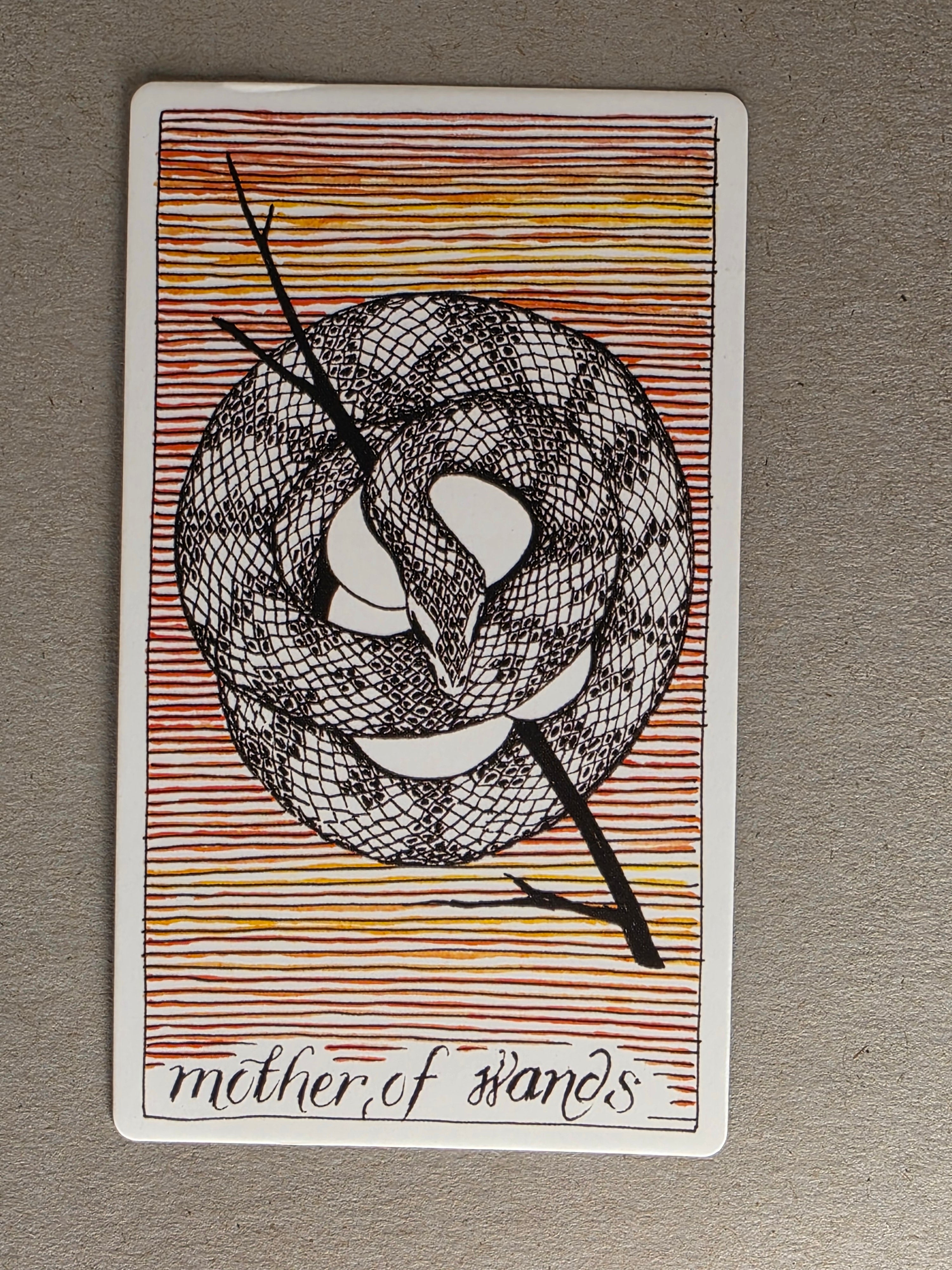 wild unknown mother of wands single card replacement