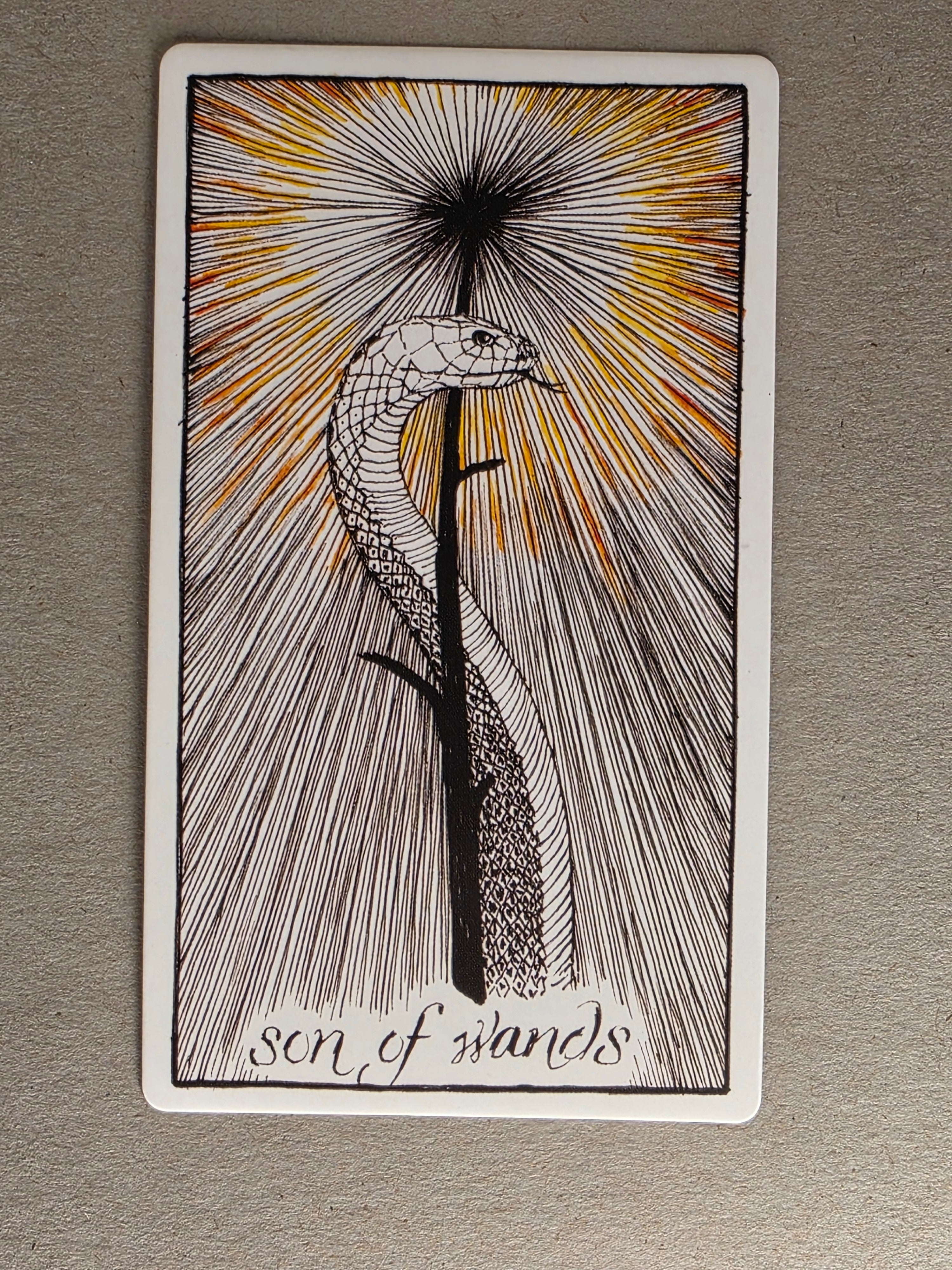 wild unknown son of wands single card replacement