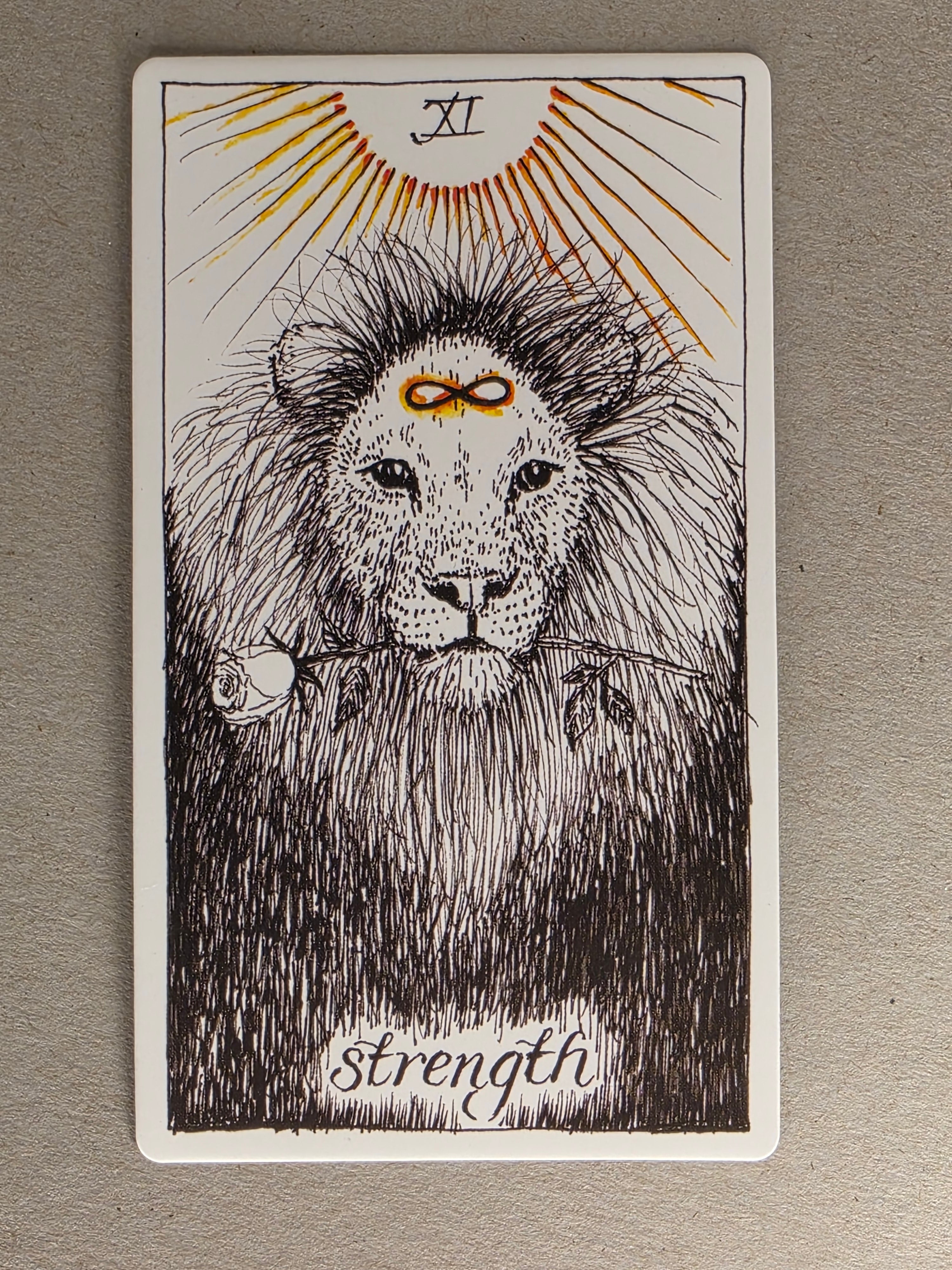 wild unknown strength single card replacement