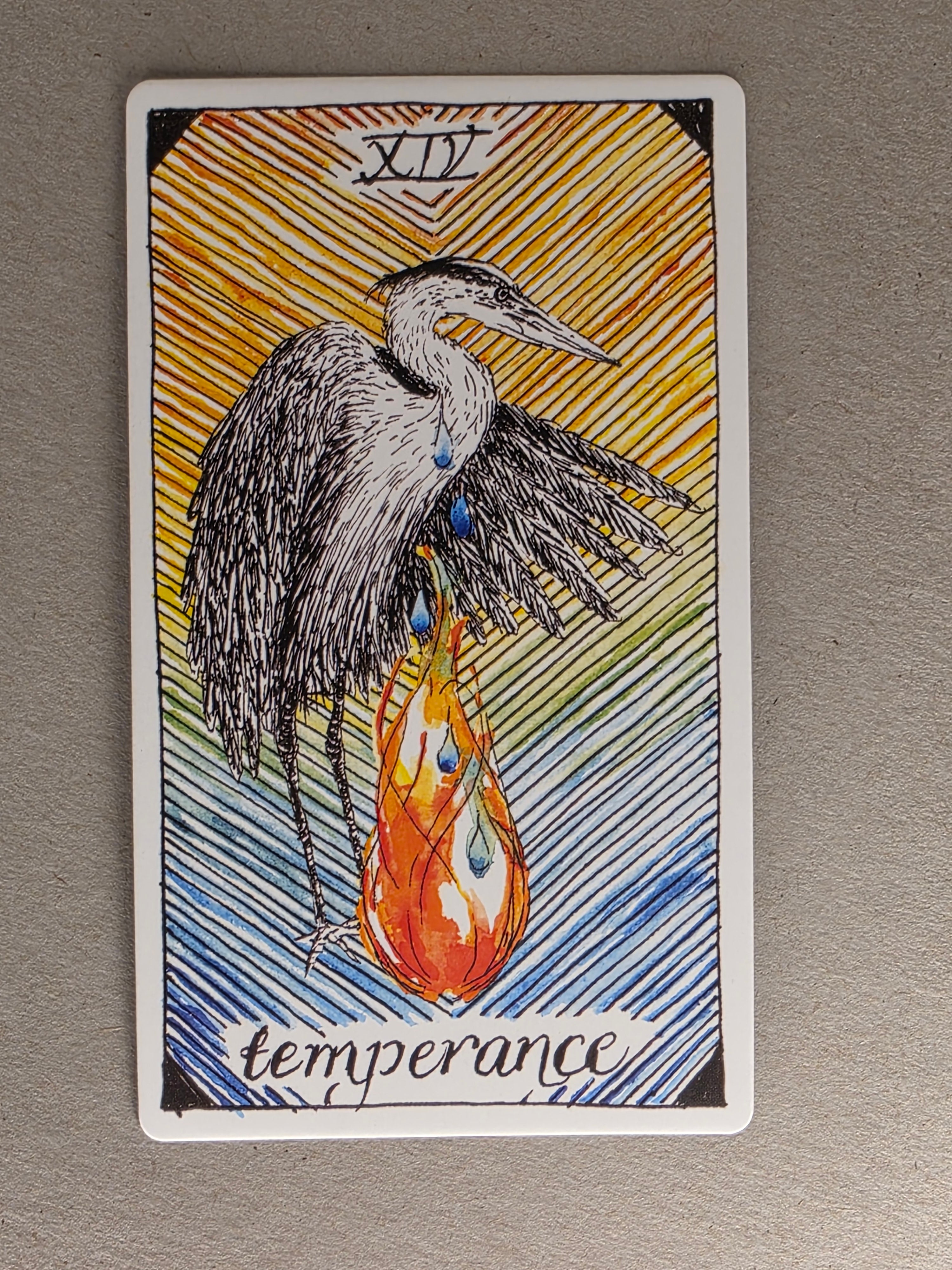 wild unknown temperance single card replacement