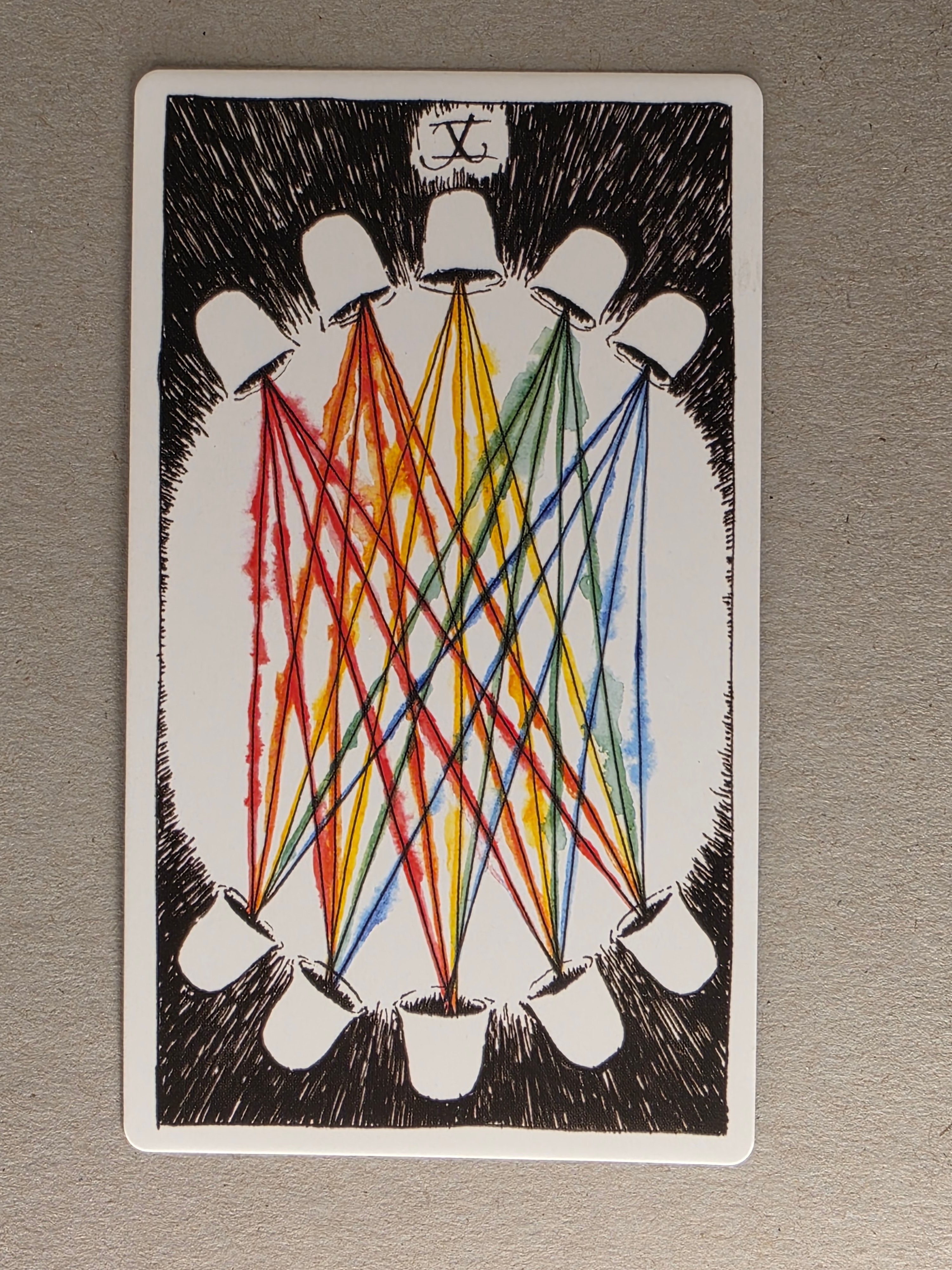 wild unknown ten of cups single card replacement