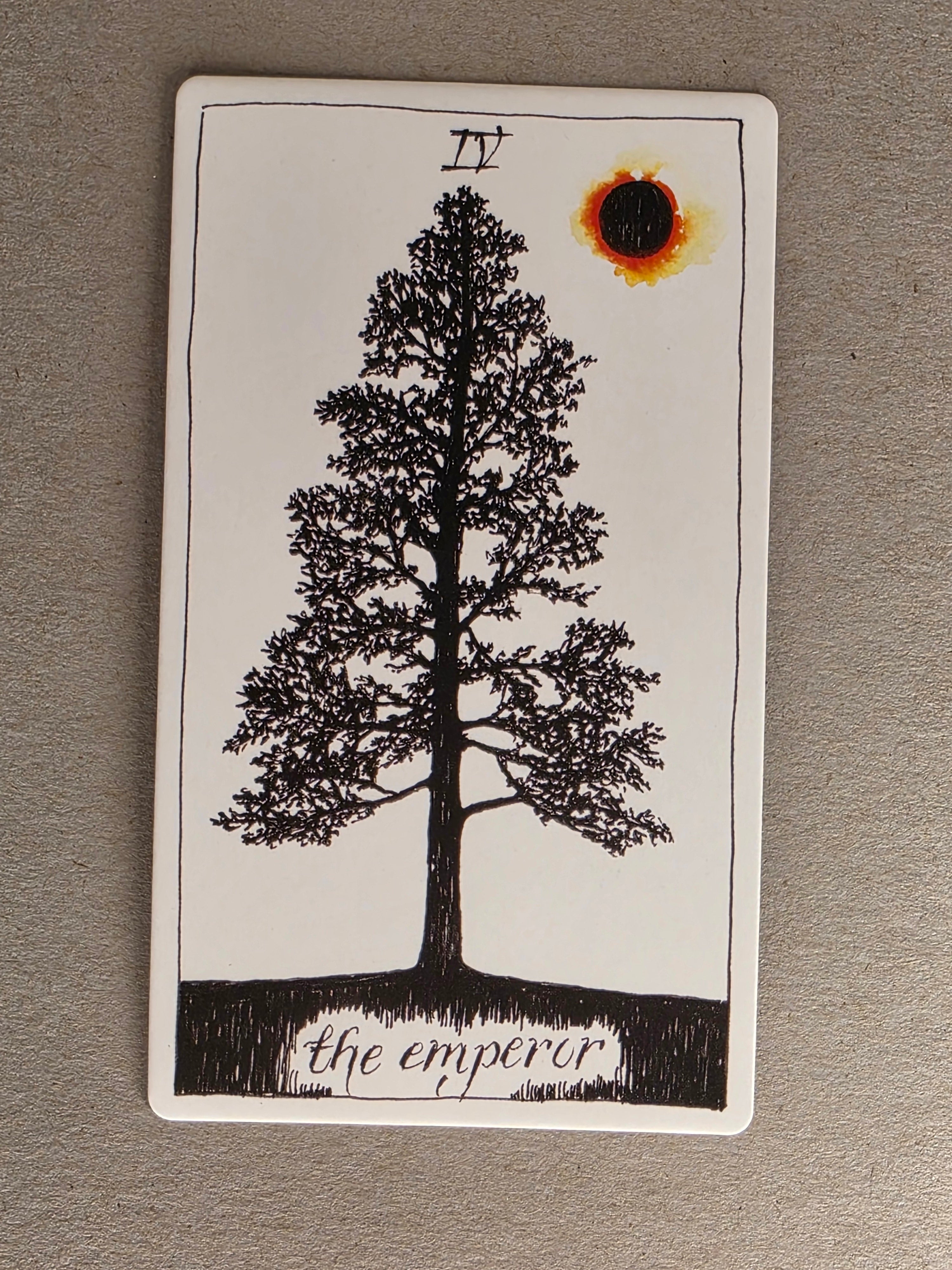 wild unknown the emperor single card replacement