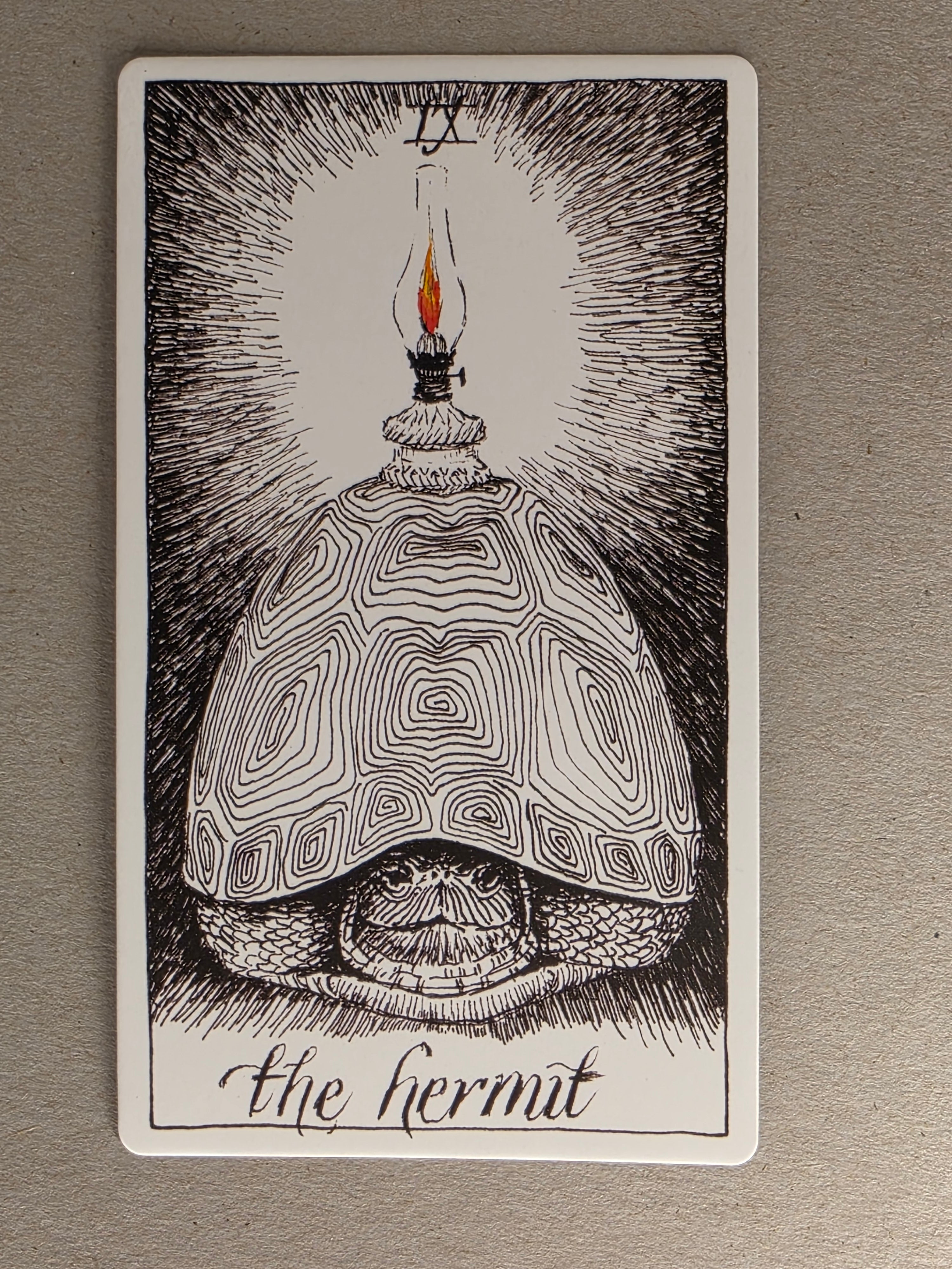 wild unknown the hermit single card replacement